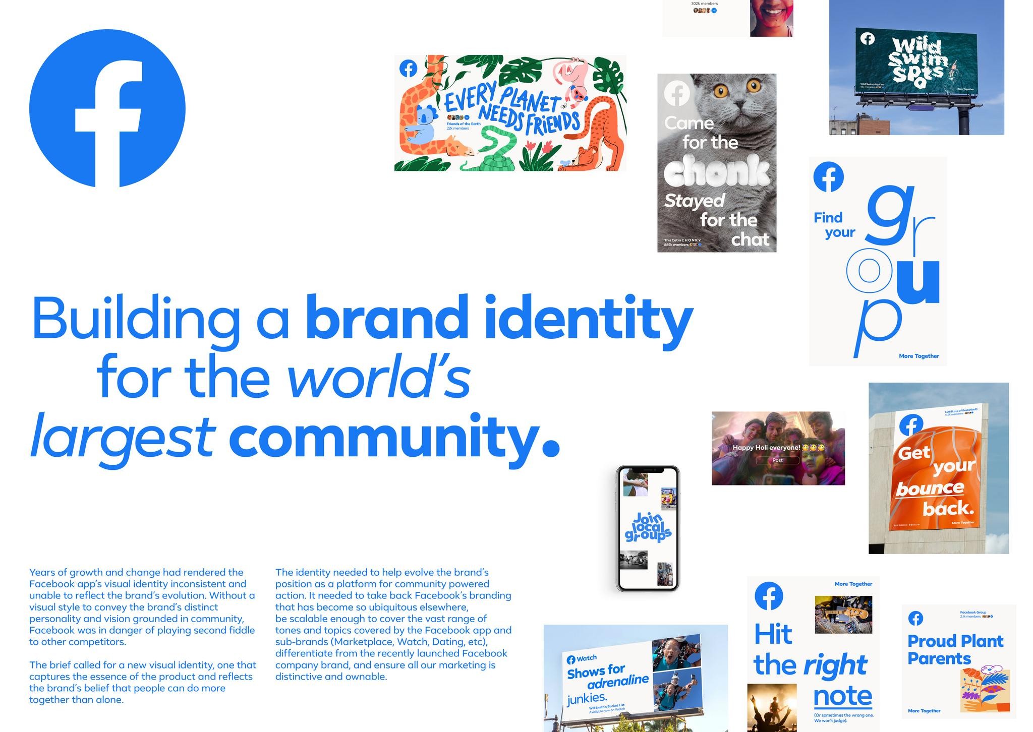 Building a brand identity for the world's largest community