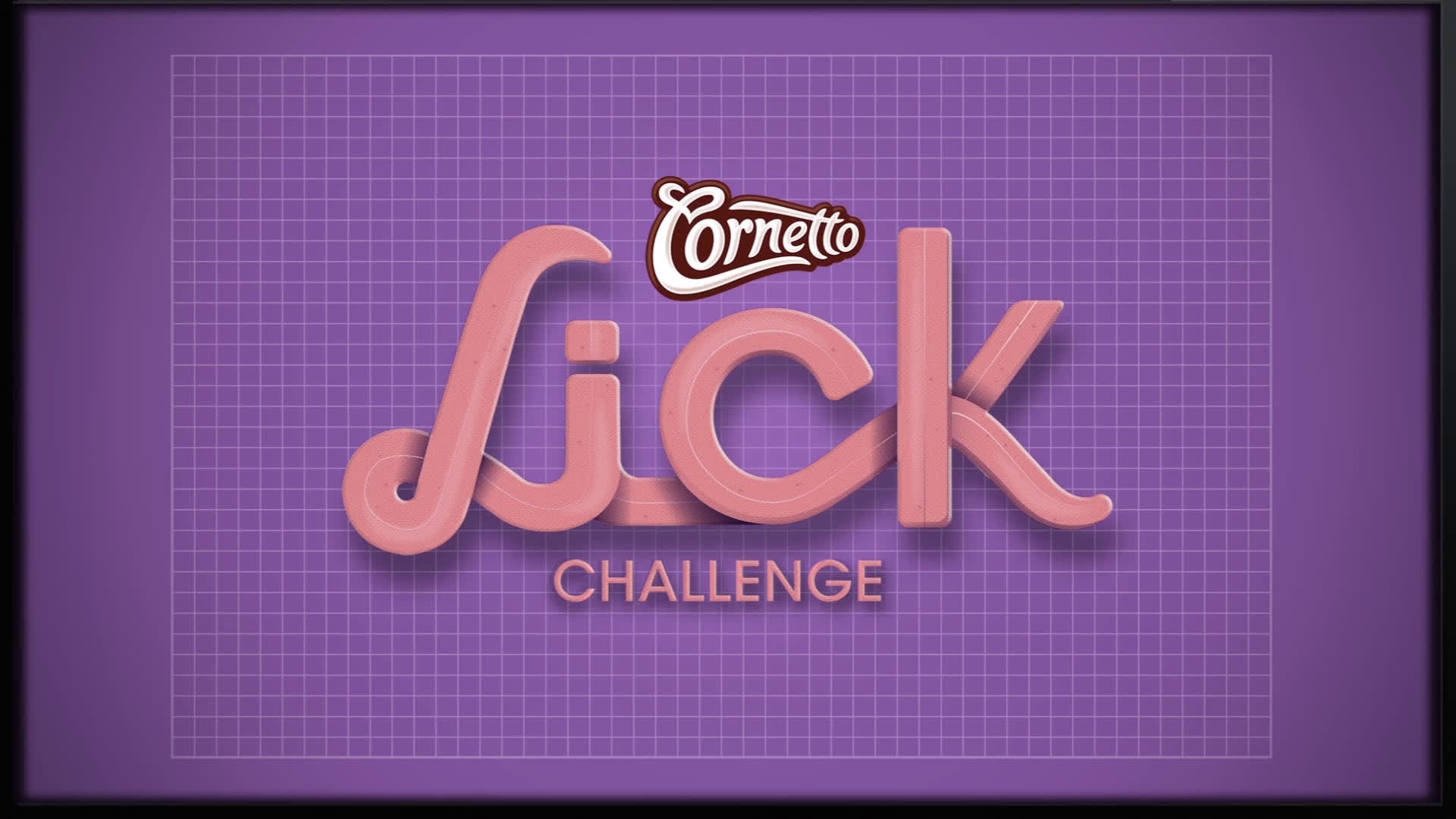 CORNETTO LICK CHALLENGE