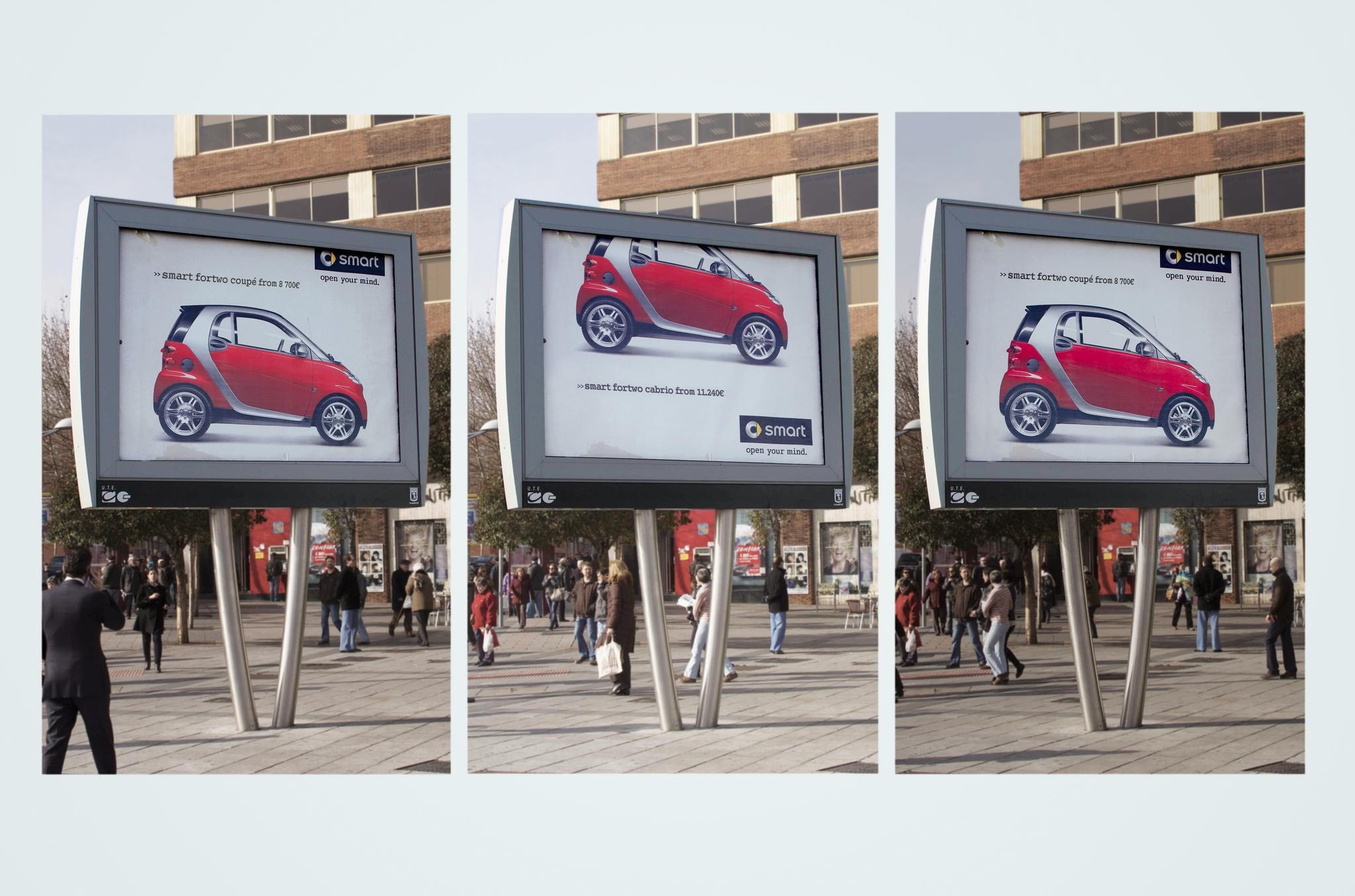 Smart campaign. Наружная реклама автомобилей. Креативная наружная реклама автомобилей. Уличная реклама на авто. Автомашина для уличной рекламы.