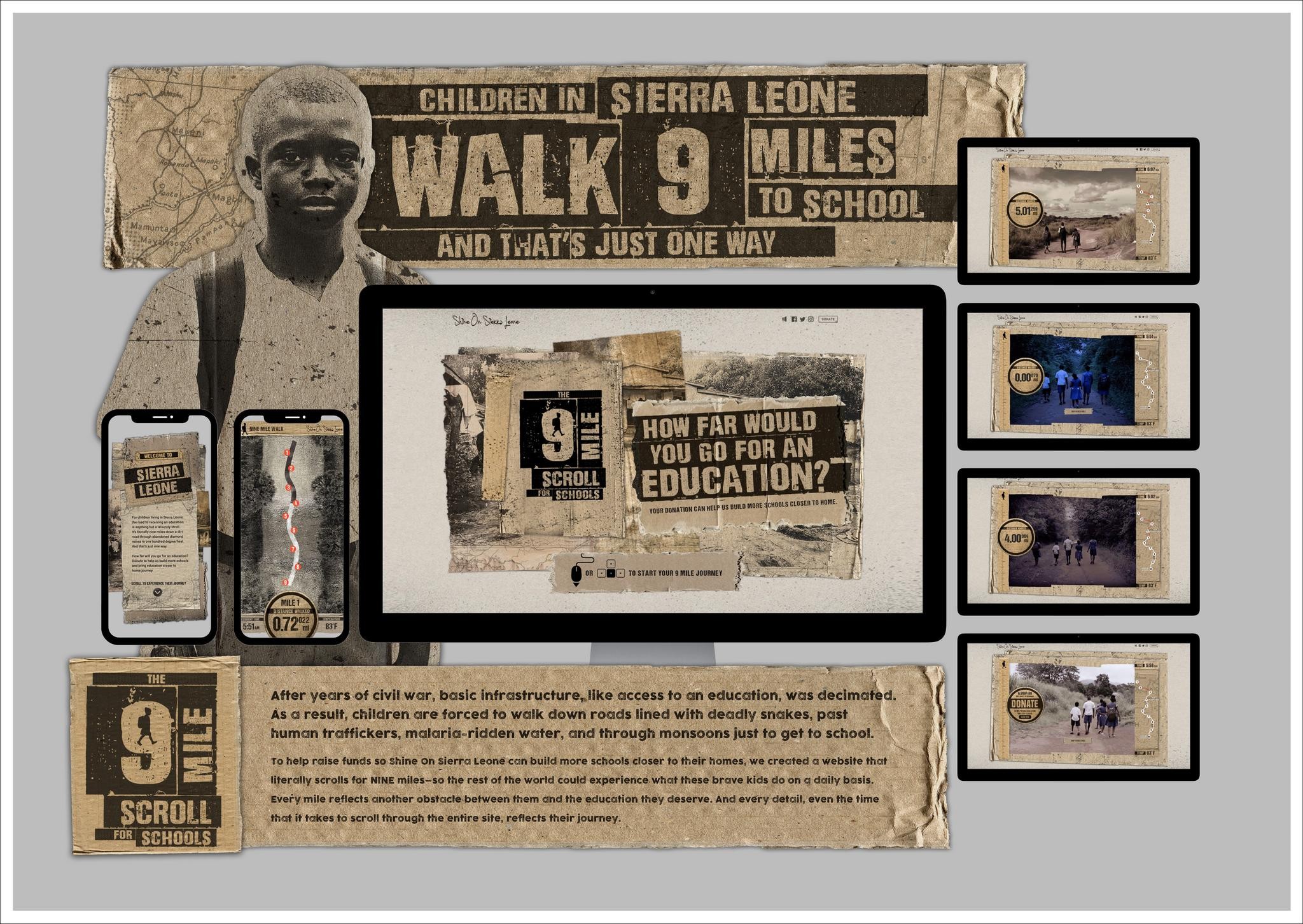 9 Mile Scroll | Campaign