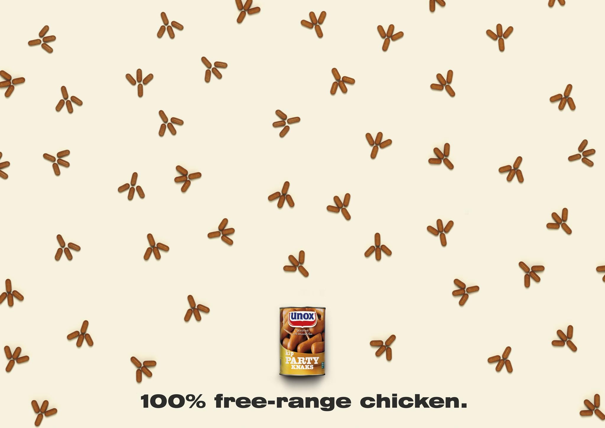 100% FREE-RANGE CHICKEN