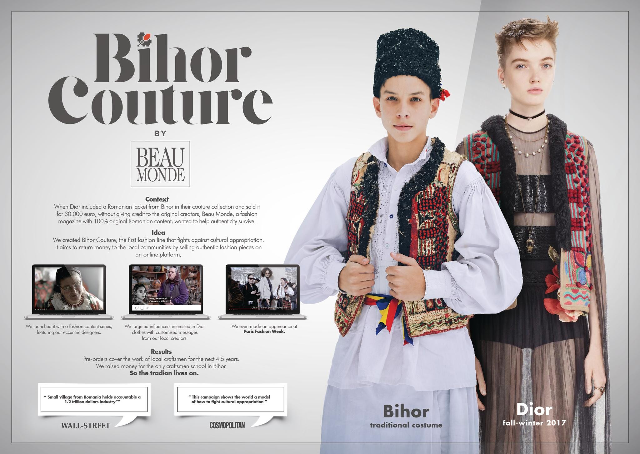 BIHOR COUTURE Entry THE WORK