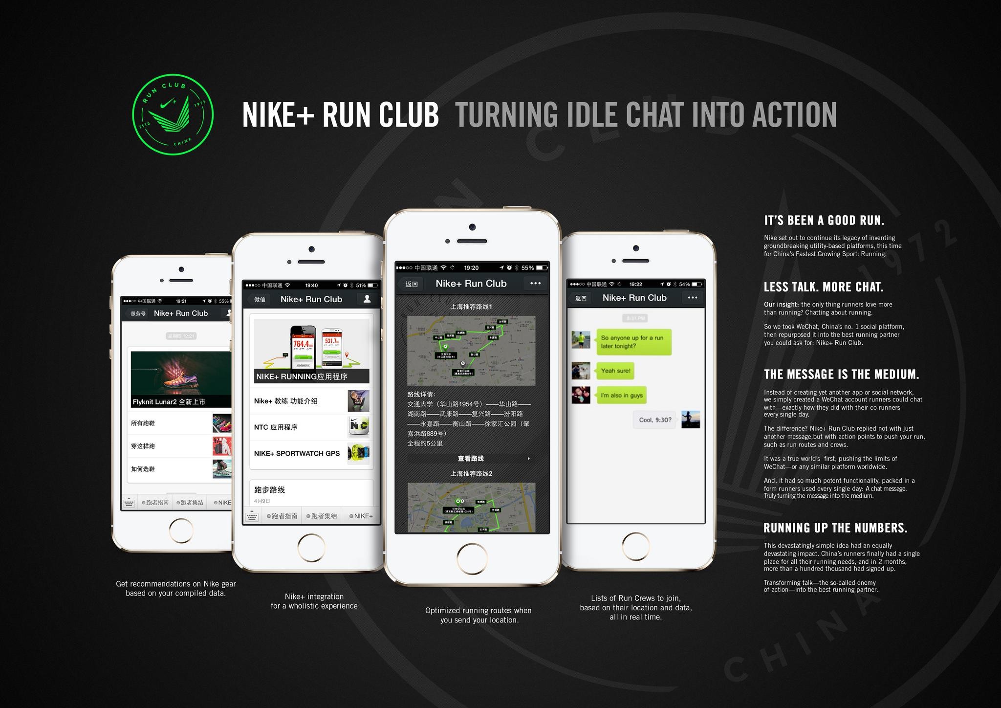 NIKE RUN CLUB Campaign THE WORK