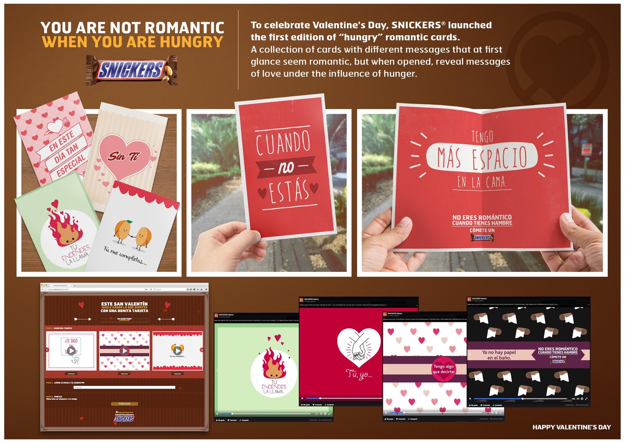 Hungry Romantic Cards