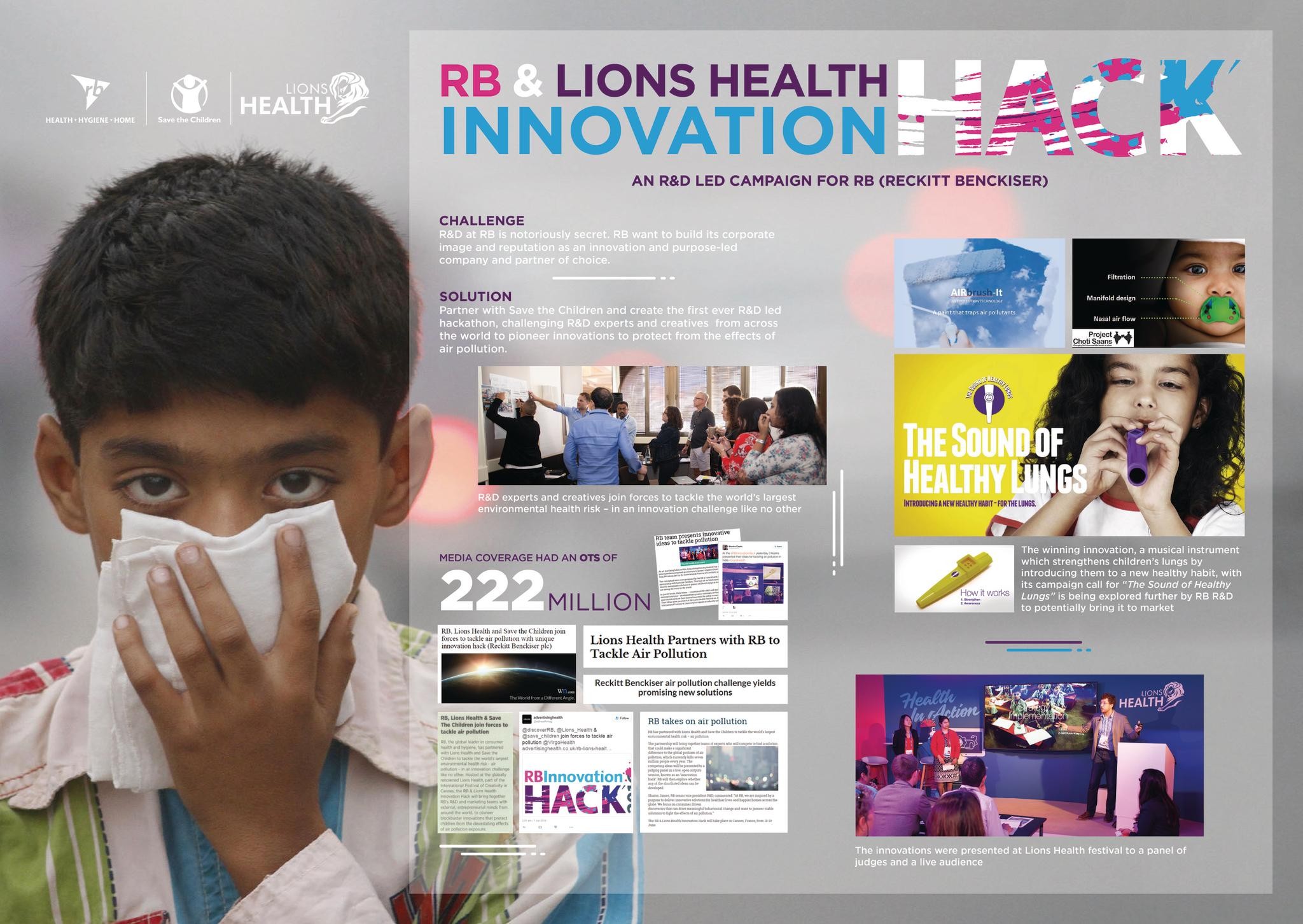 RB & Lions Health Innovation Hack
