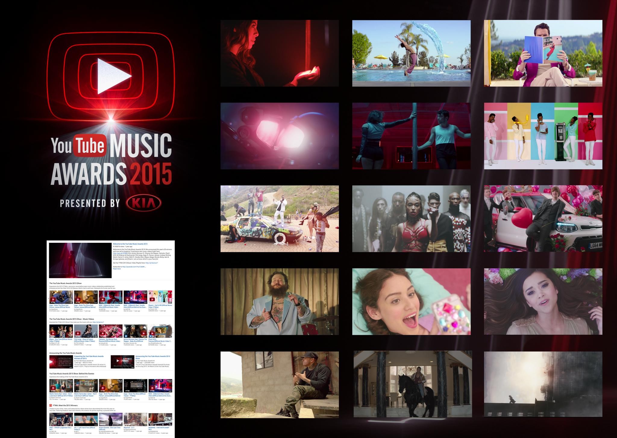 YouTube Music Awards 2015