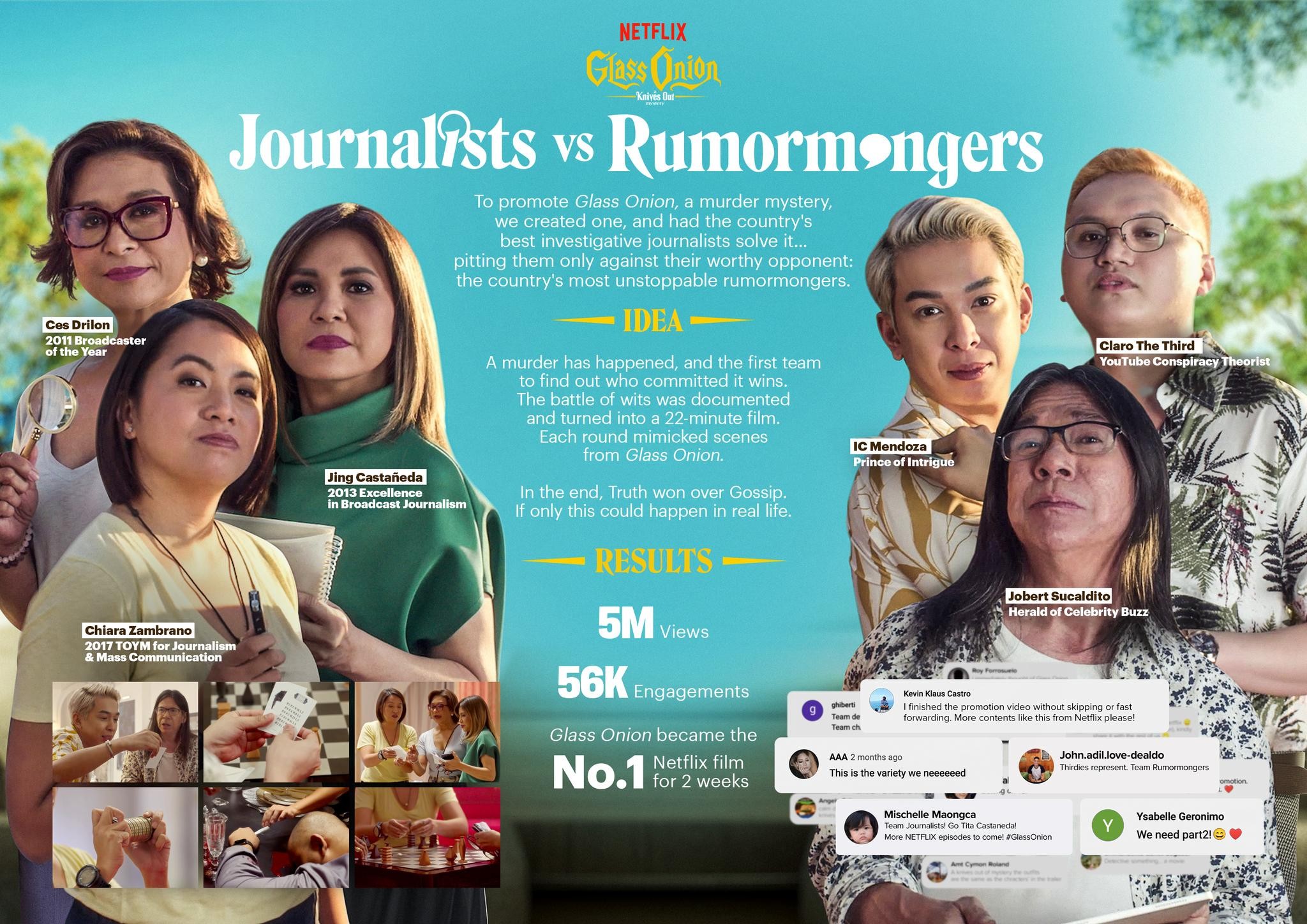 Journalists vs. Rumormongers