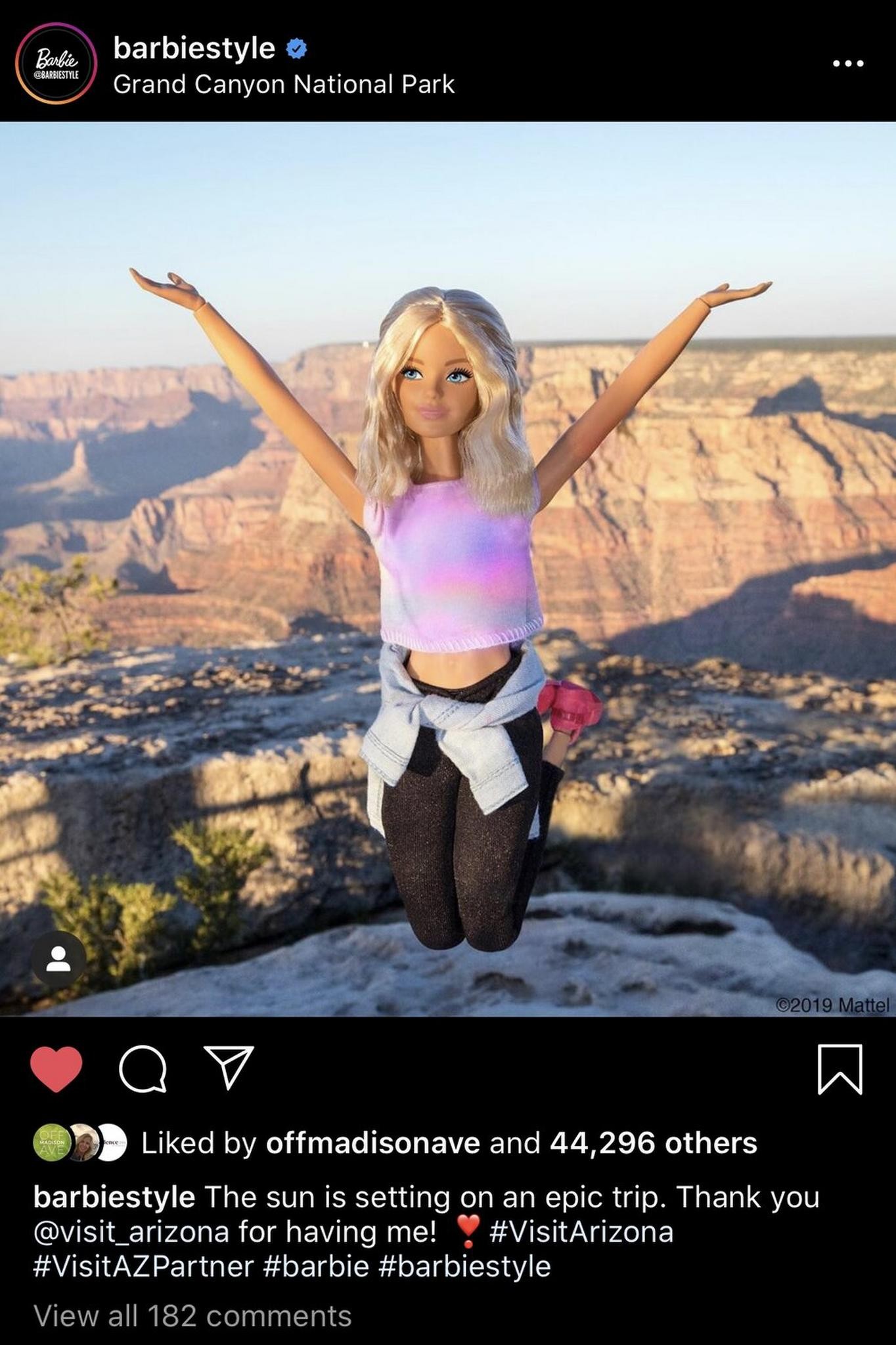 Barbie Visits Arizona