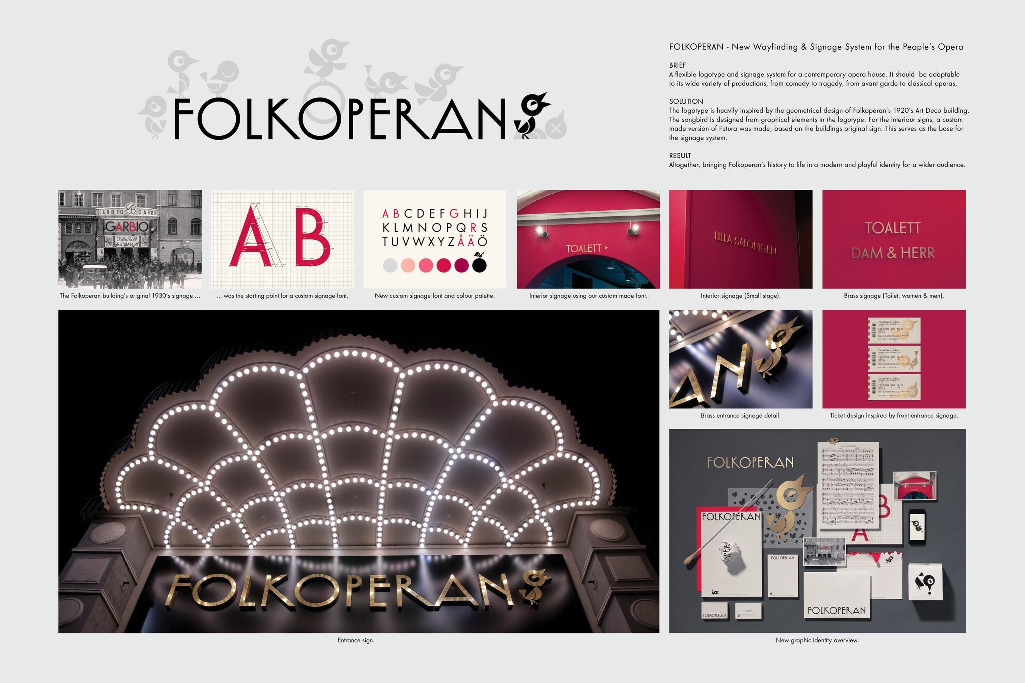 FOLKOPERAN - NEW IDENTITY FOR THE PEOPLE'S OPERA HOUSE