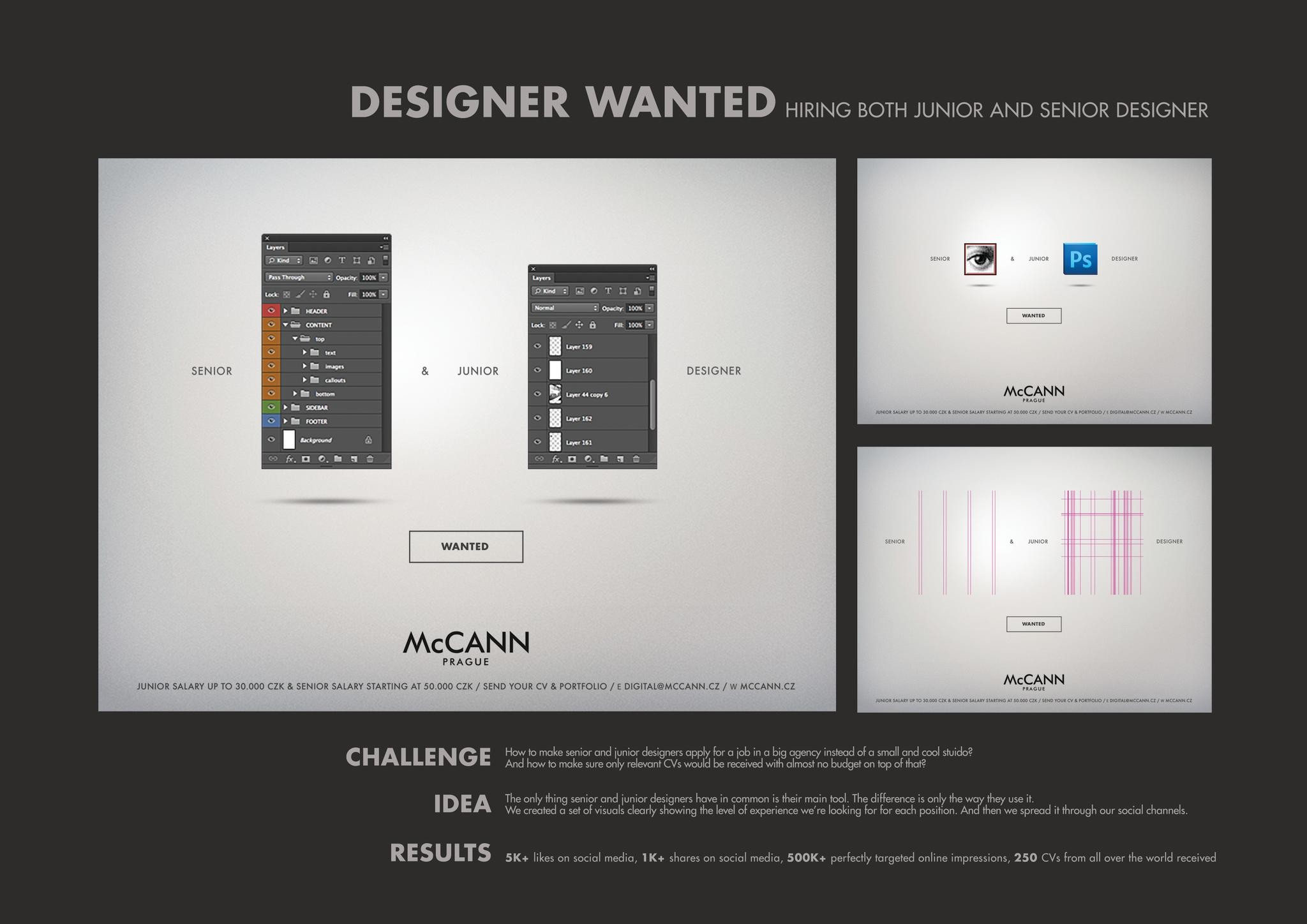 DESIGNERS WANTED