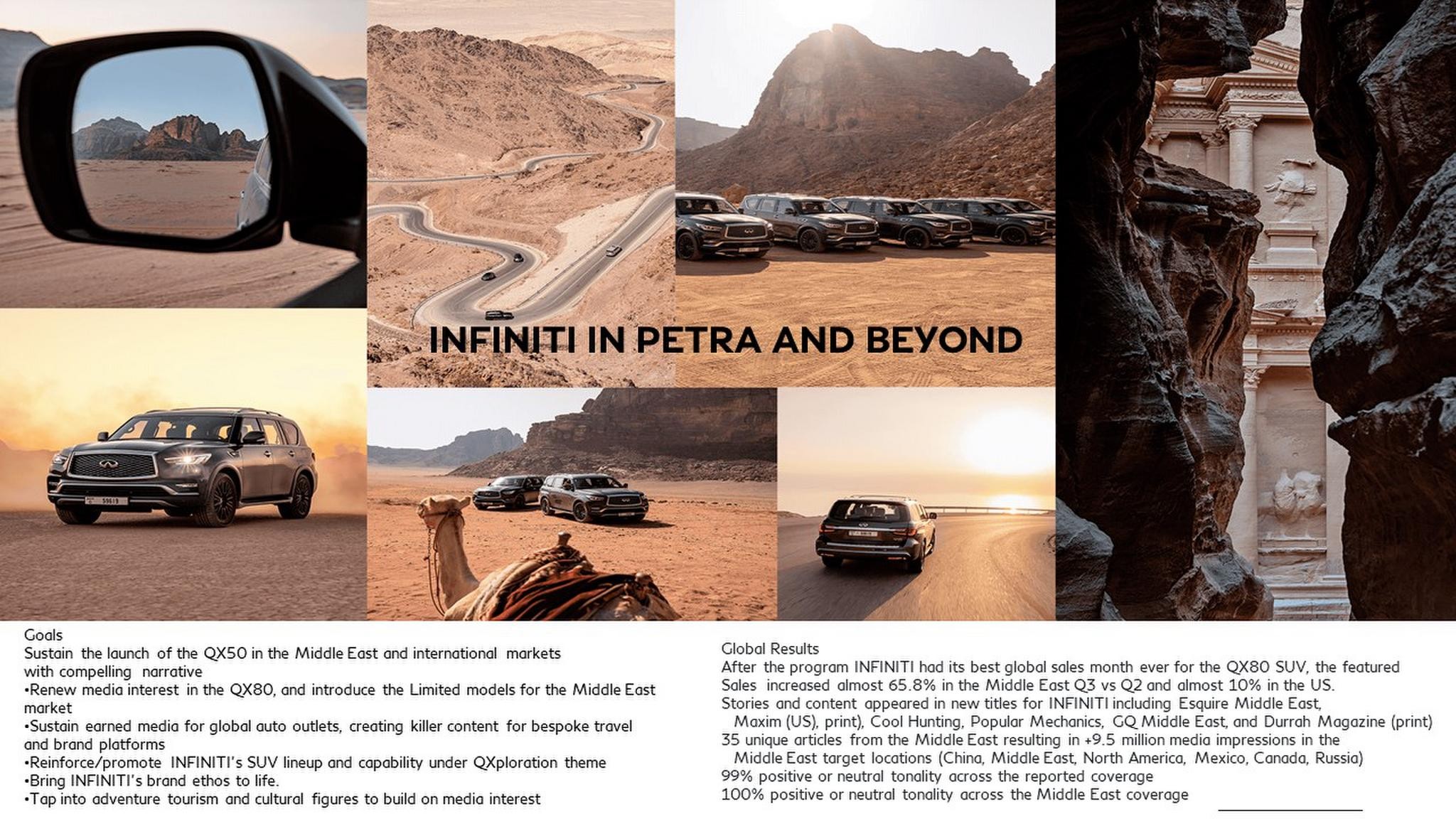 INFINITI in Petra and Beyond - How out-of-this world thinking and experiences el