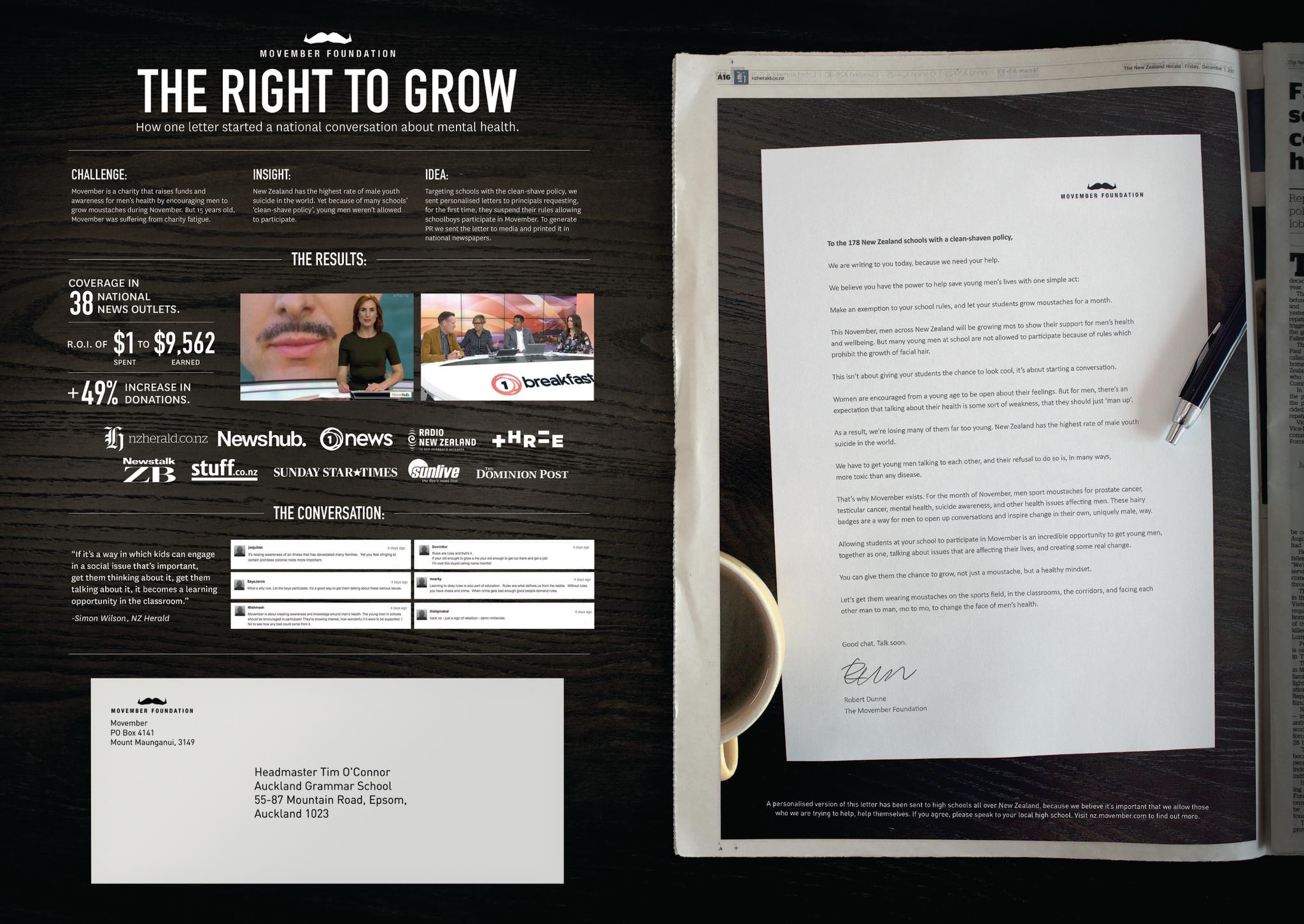 Movember - The Right to Grow