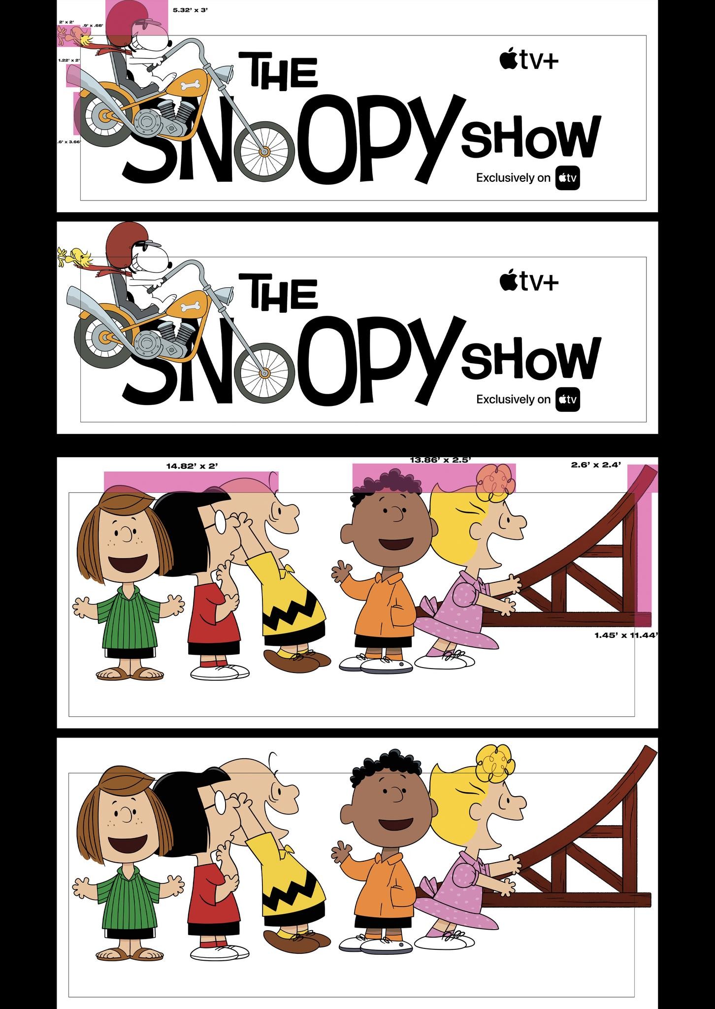 THE SNOOPY SHOW SUNSET DUALS