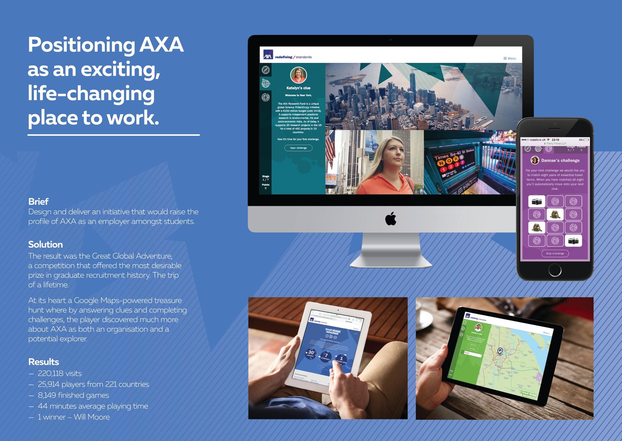 The Great Global Adventure by AXA
