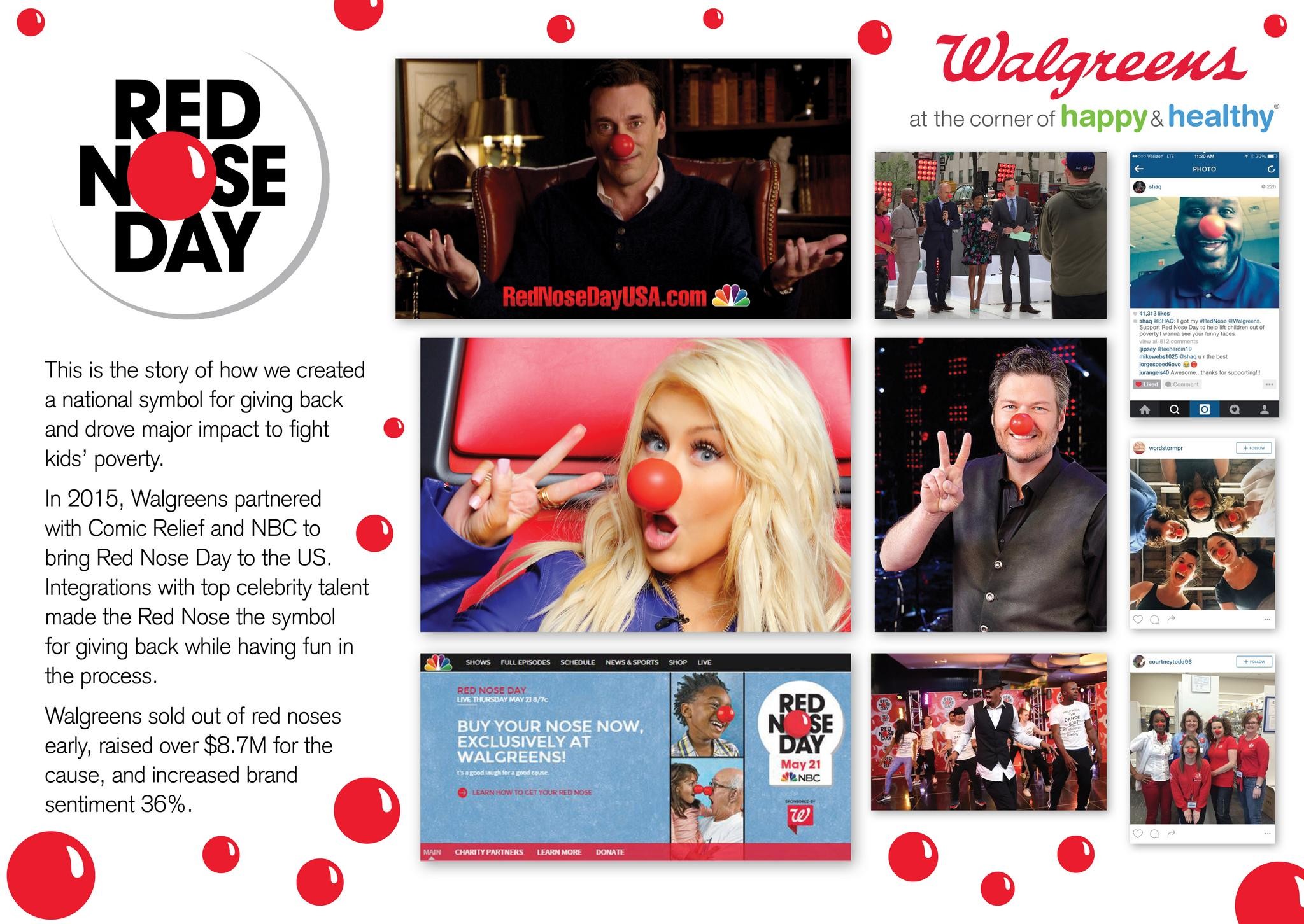 Walgreens Gives Back with Red Nose Day