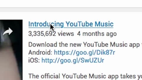 INTRODUCING YOUTUBE MUSIC