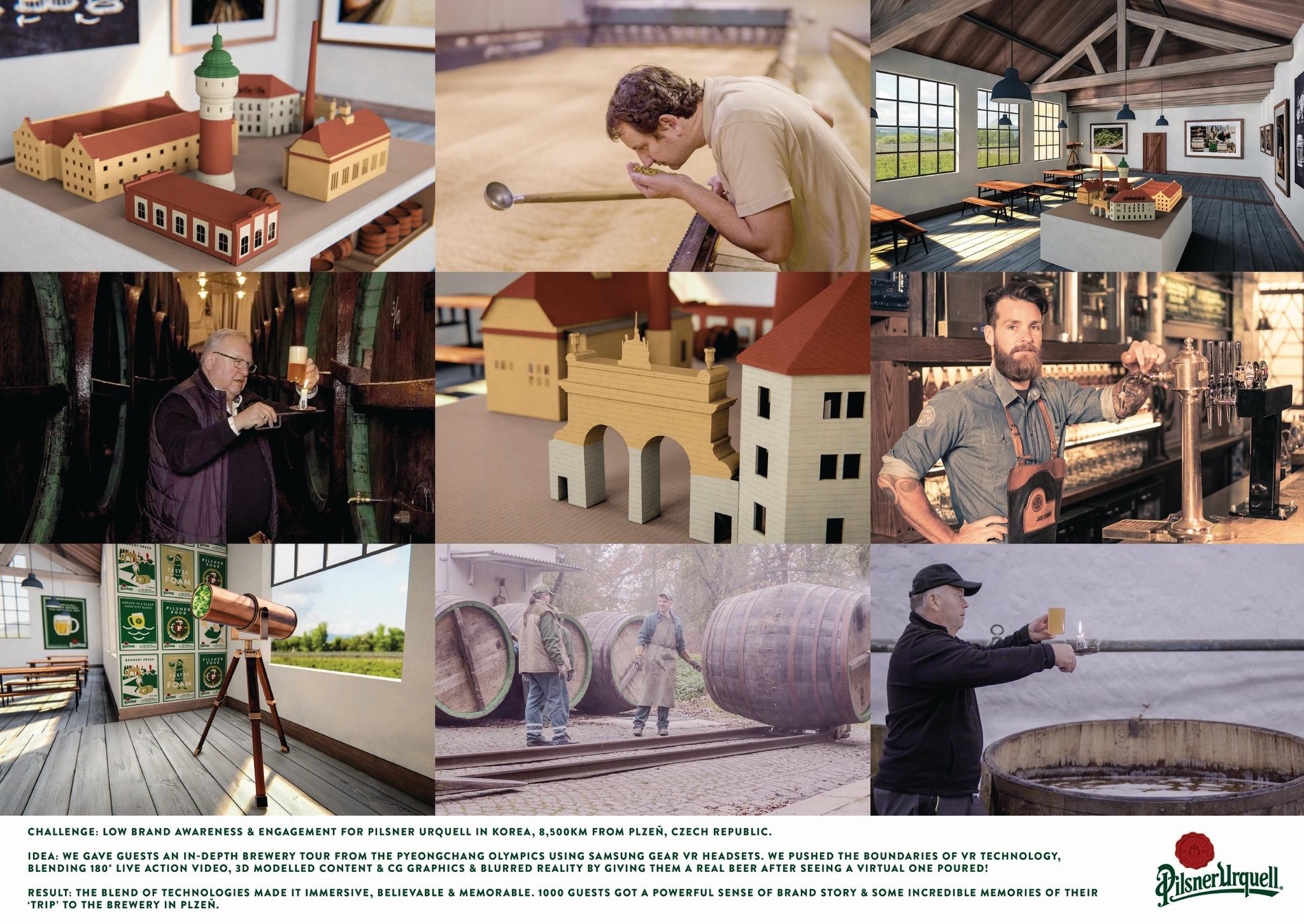 Pilsner Urquell VR Brewery Tour