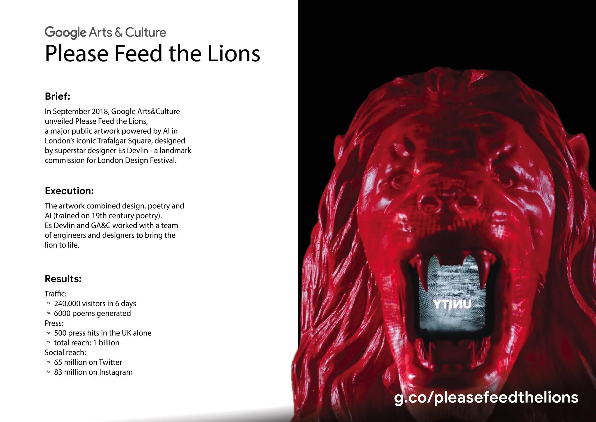 Please Feed the Lions