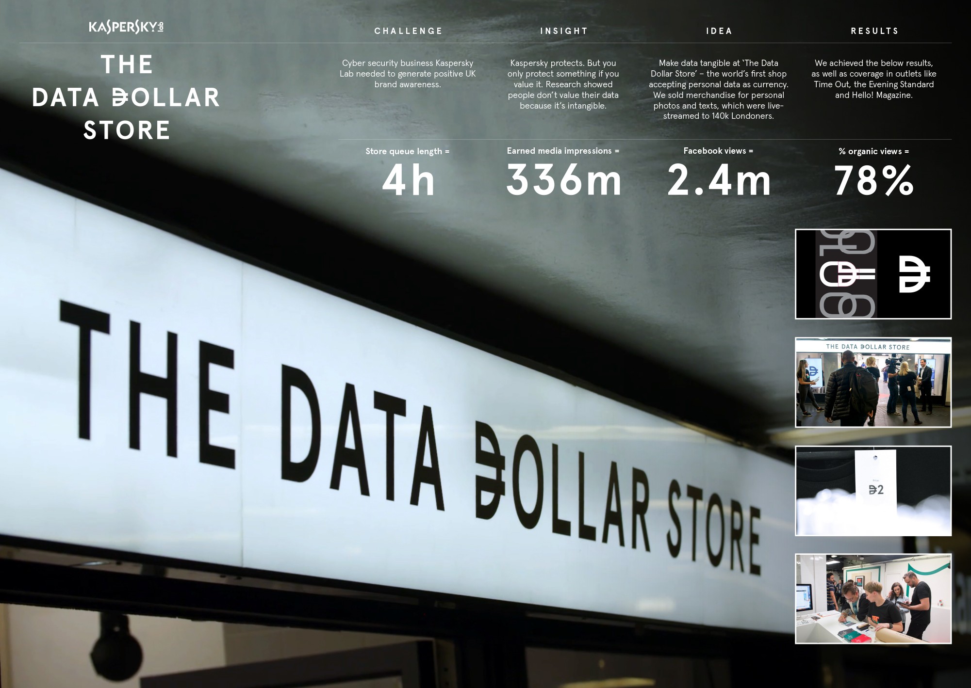 The Data Dollar Store