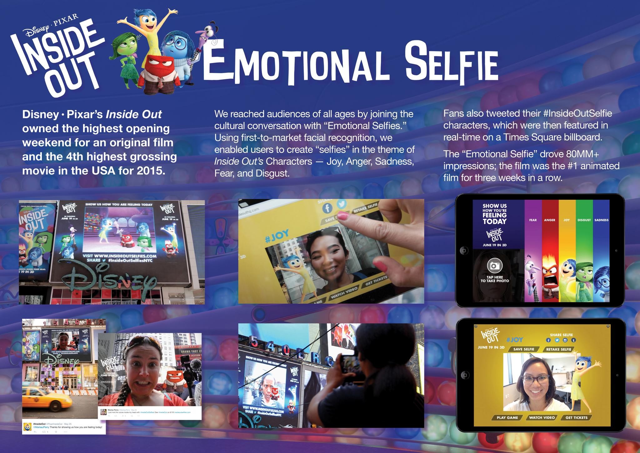Inside Out "Emotional Selfie" Experience