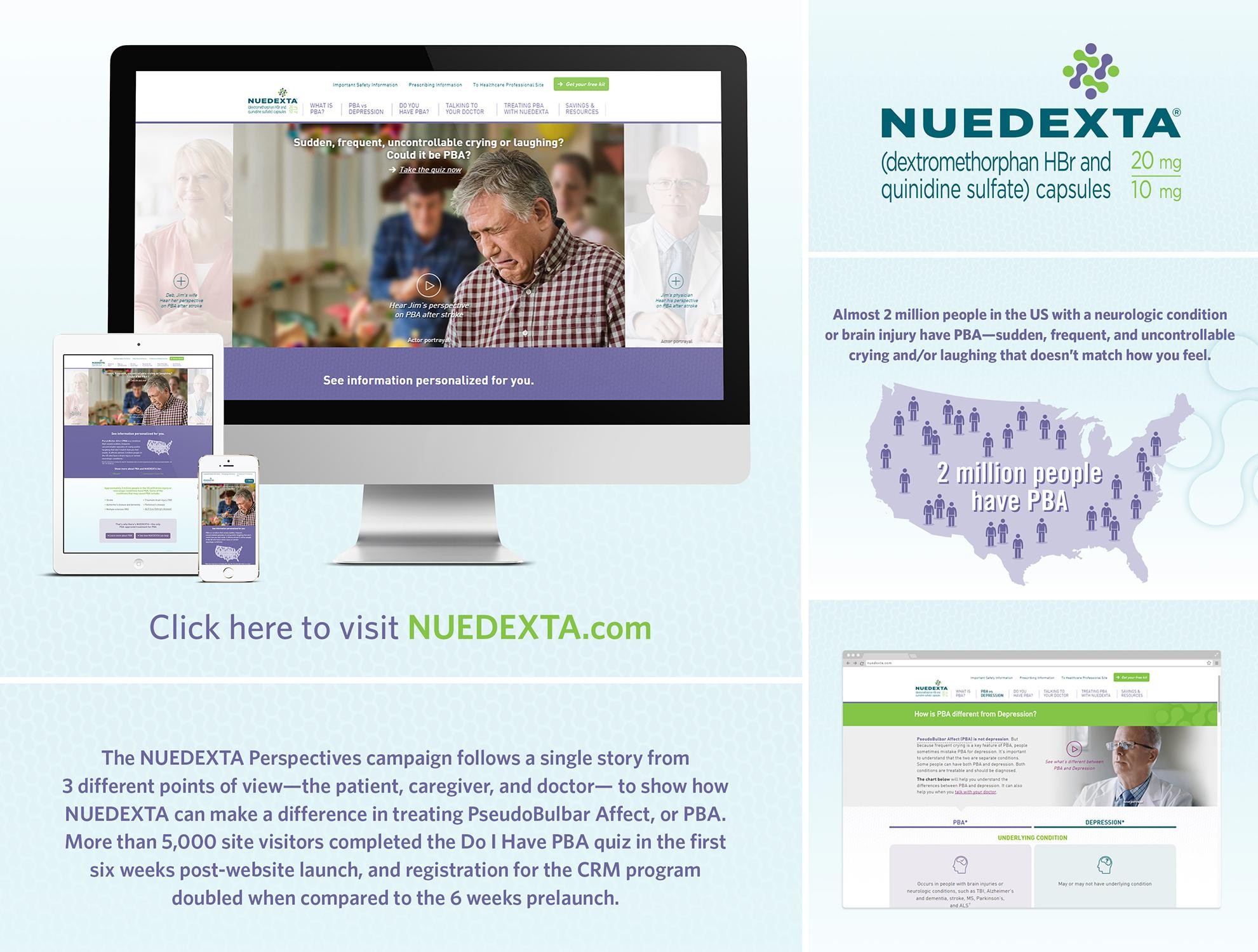 Nuedexta Website