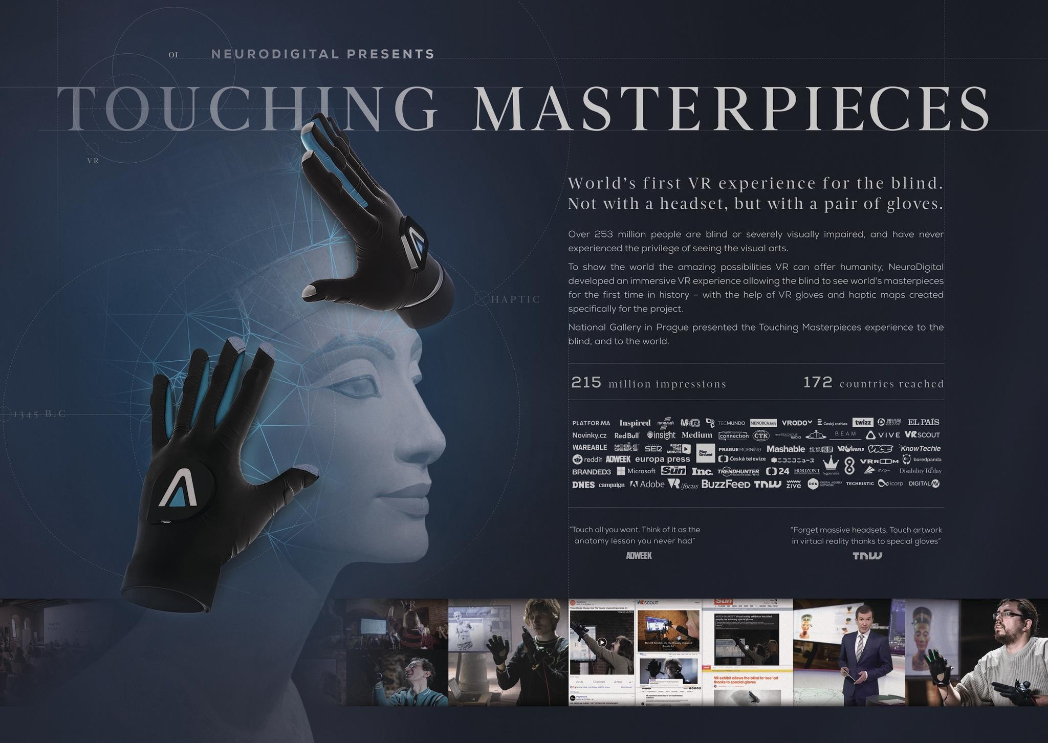TOUCHING MASTERPIECES
