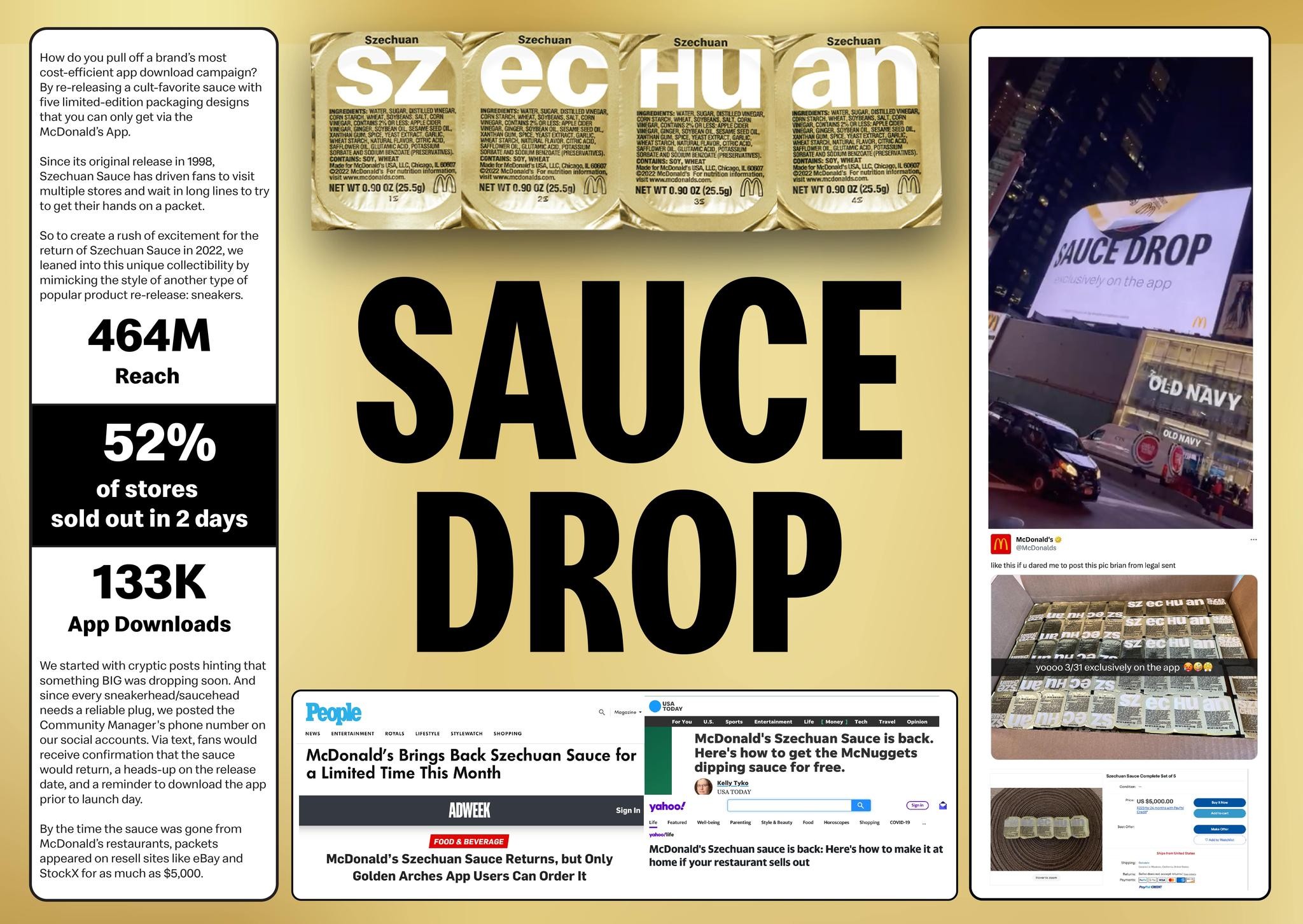 Szechuan Sauce Drop