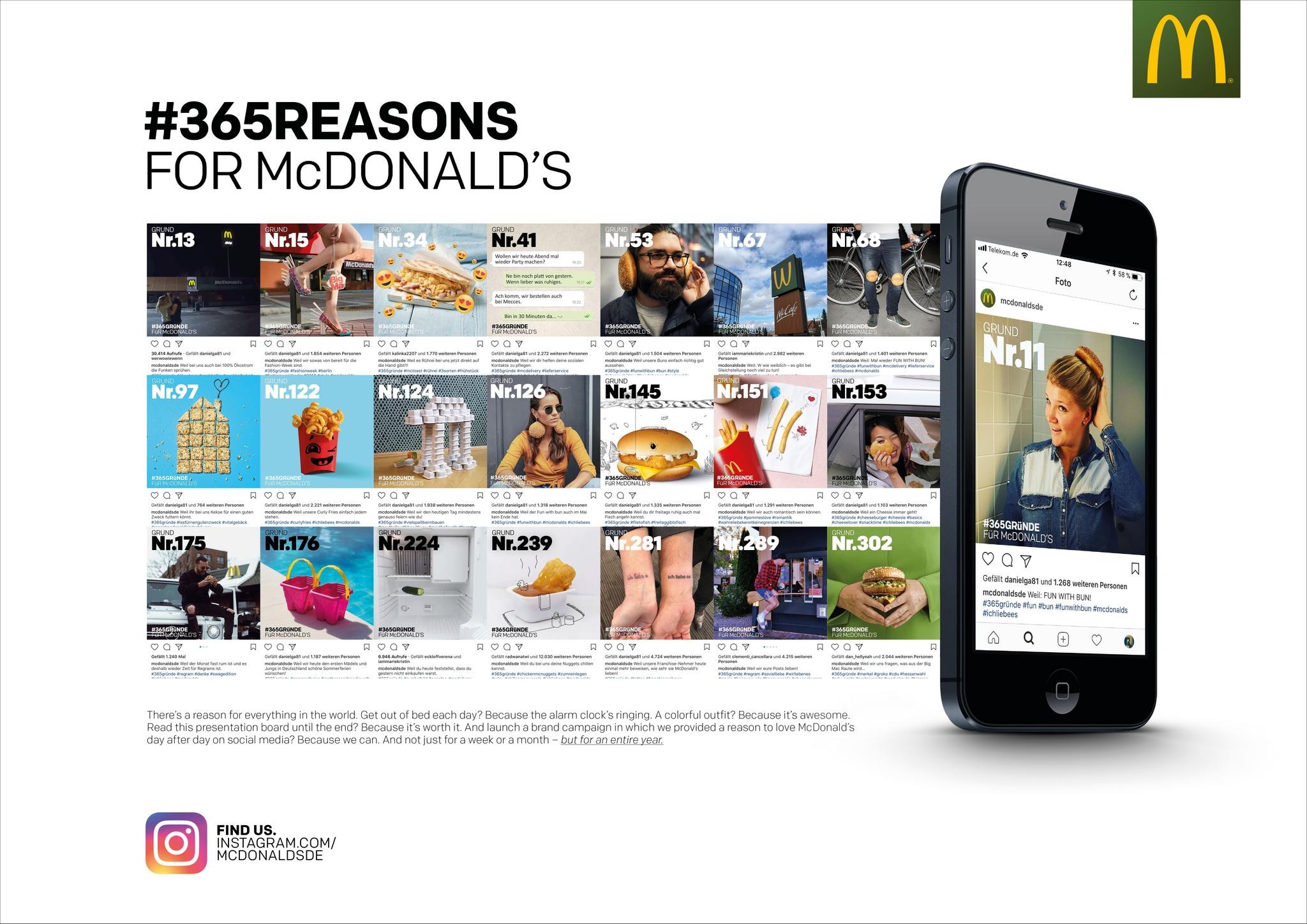 #365 Reasons for McDonald's