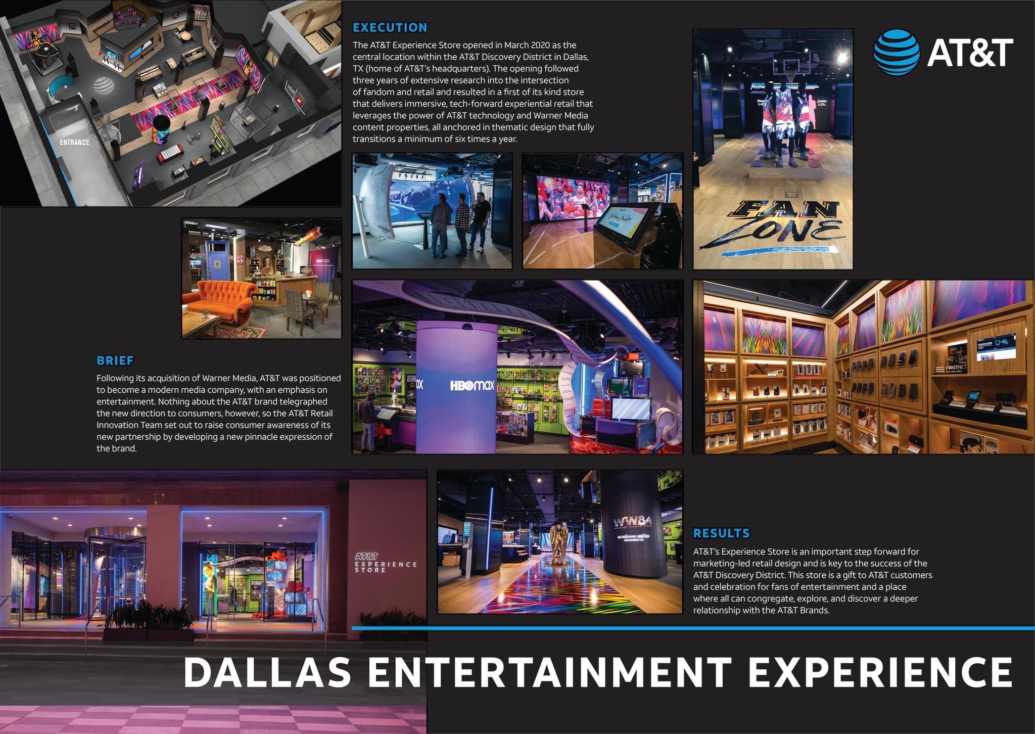 THE AT&T EXPERIENCE STORE | Entry | THE WORK