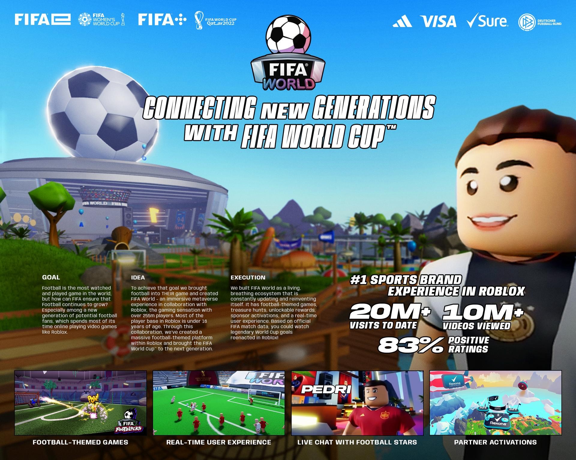FIFA World in Roblox - Connecting New Generations with FIFA World Cup™