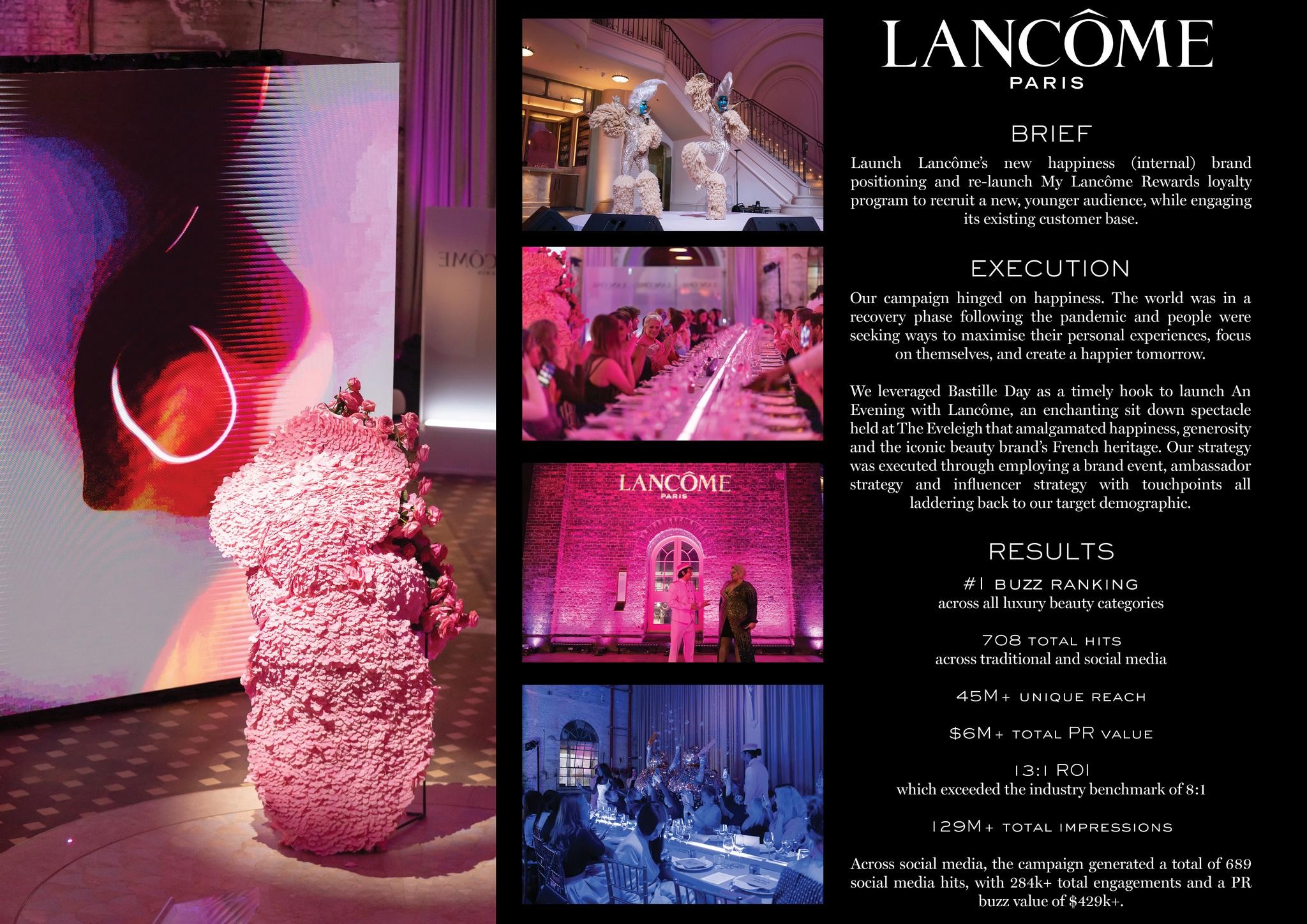 An Evening With Lancôme