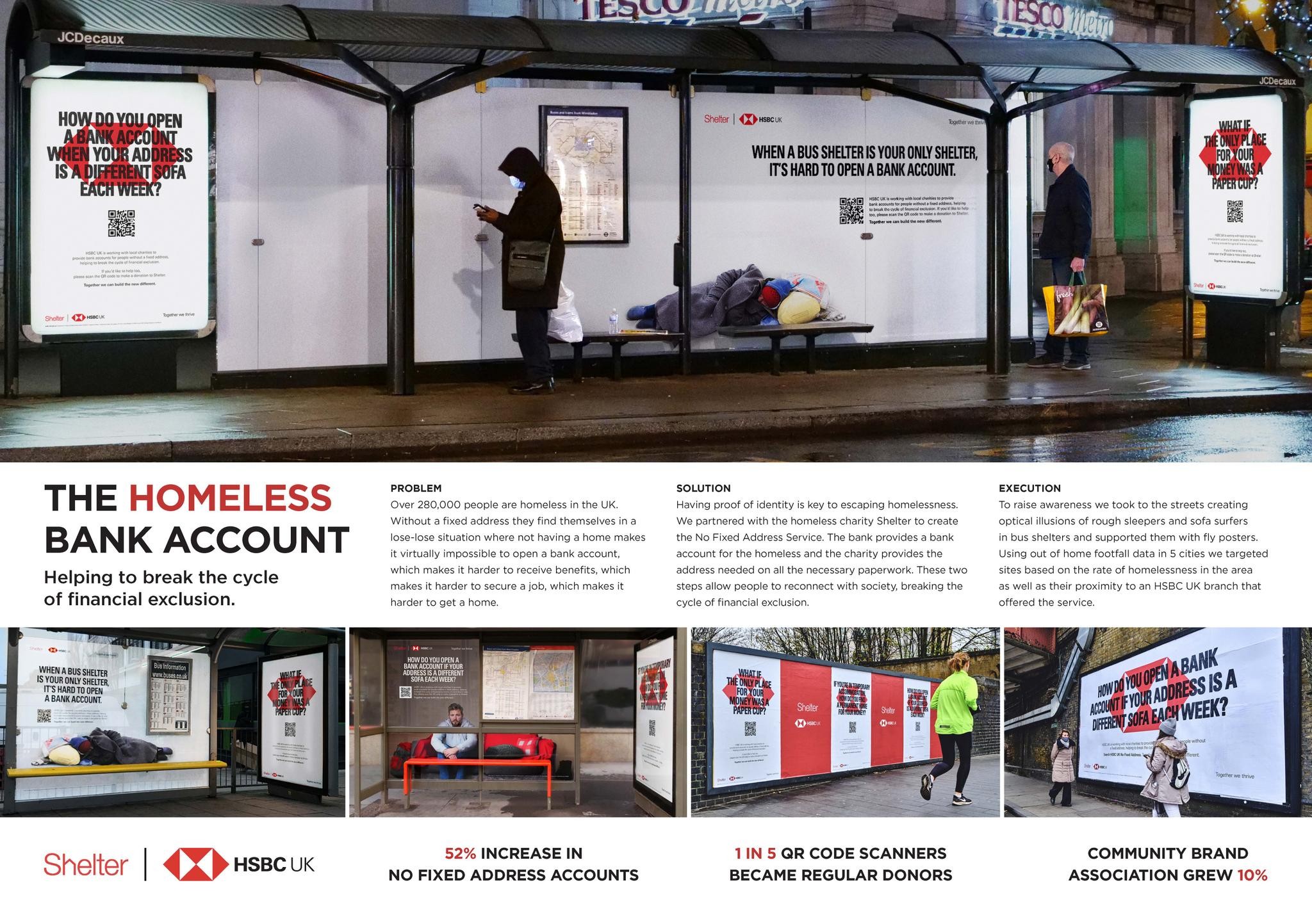 THE HOMELESS BANK ACCOUNT | Entry | THE WORK