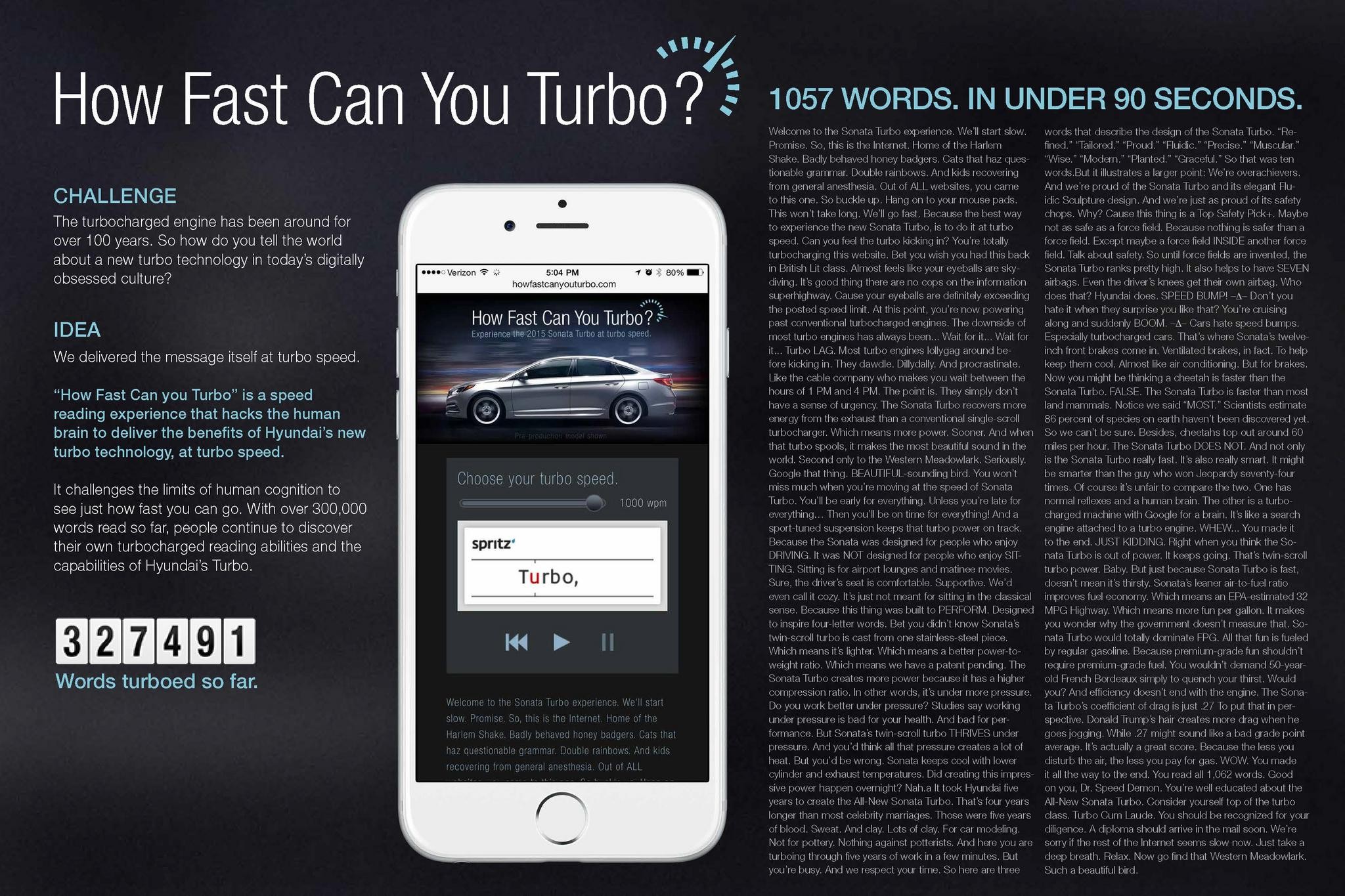 HOW FAST CAN YOU TURBO?