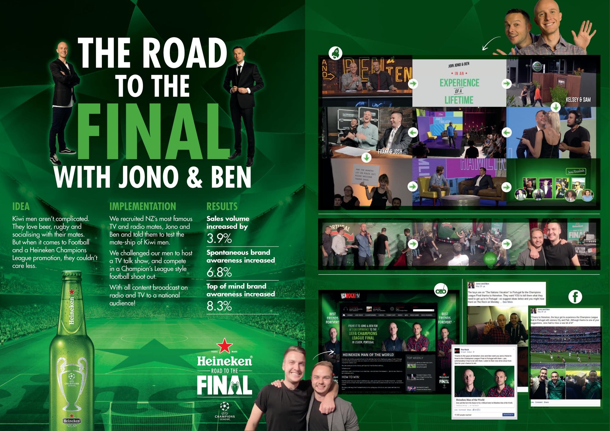 THE ROAD TO THE FINAL WITH JONO AND BEN