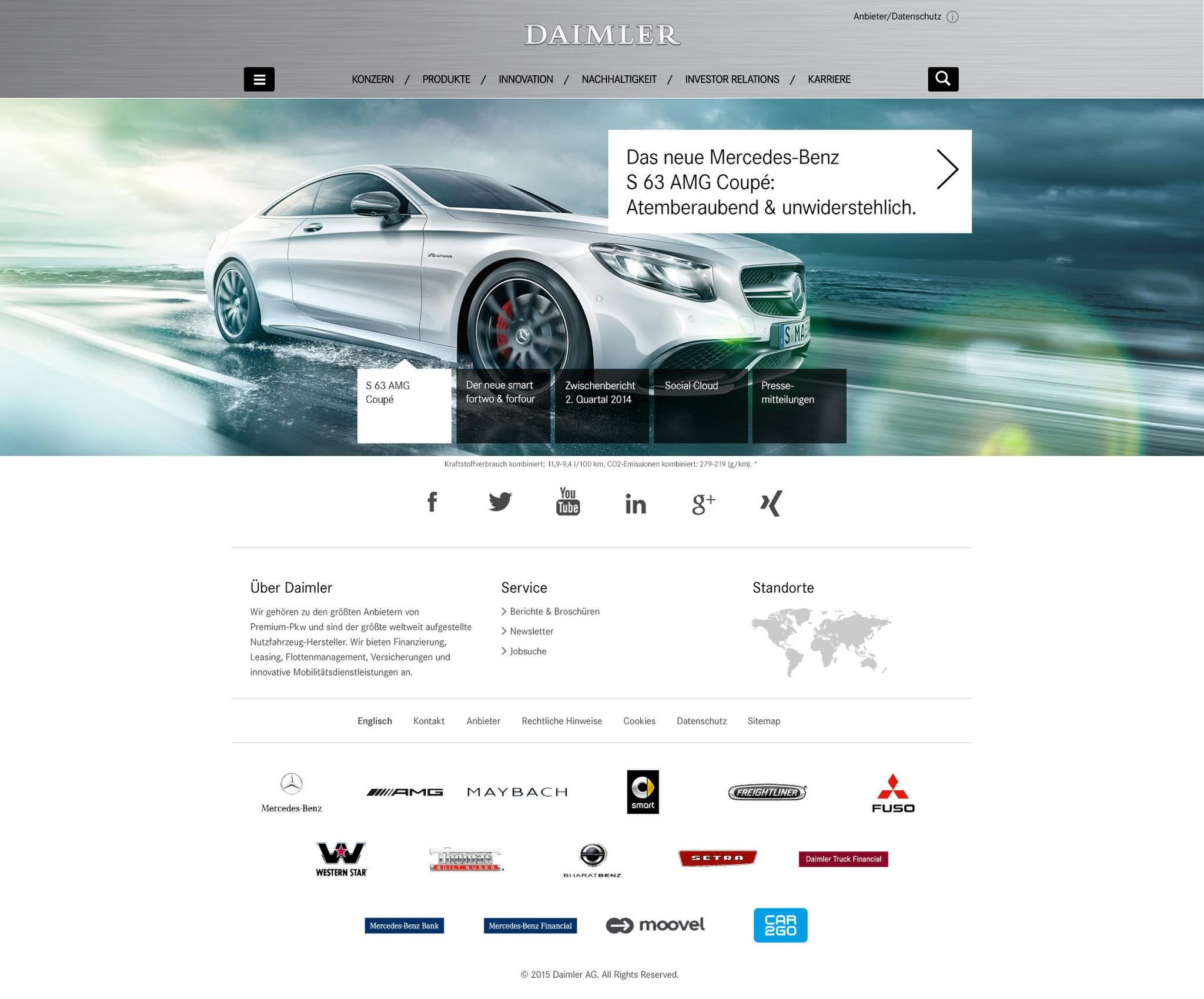 Daimler.com Relaunch