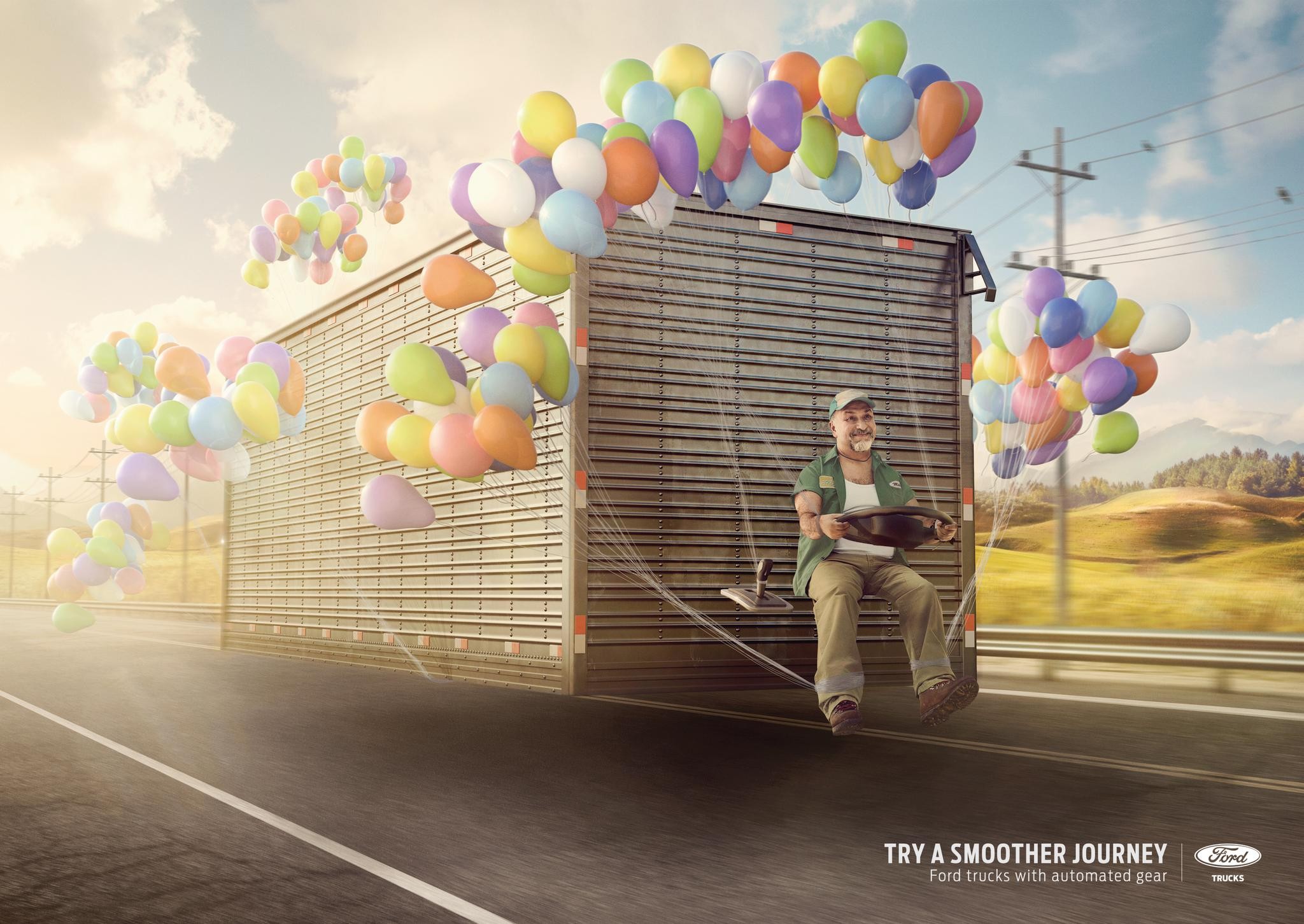 Фура из воздушных шаров