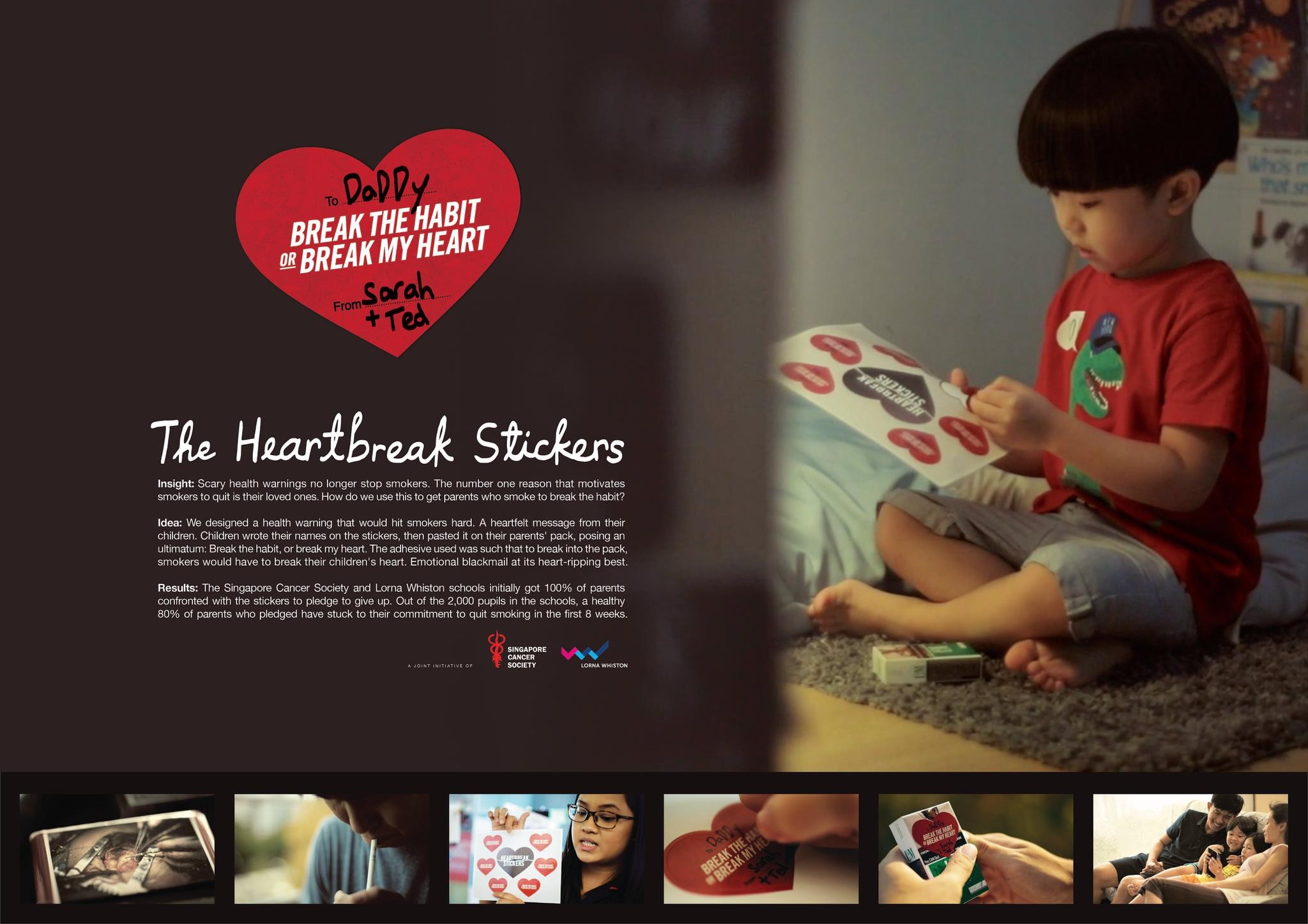 Heartbreak Stickers