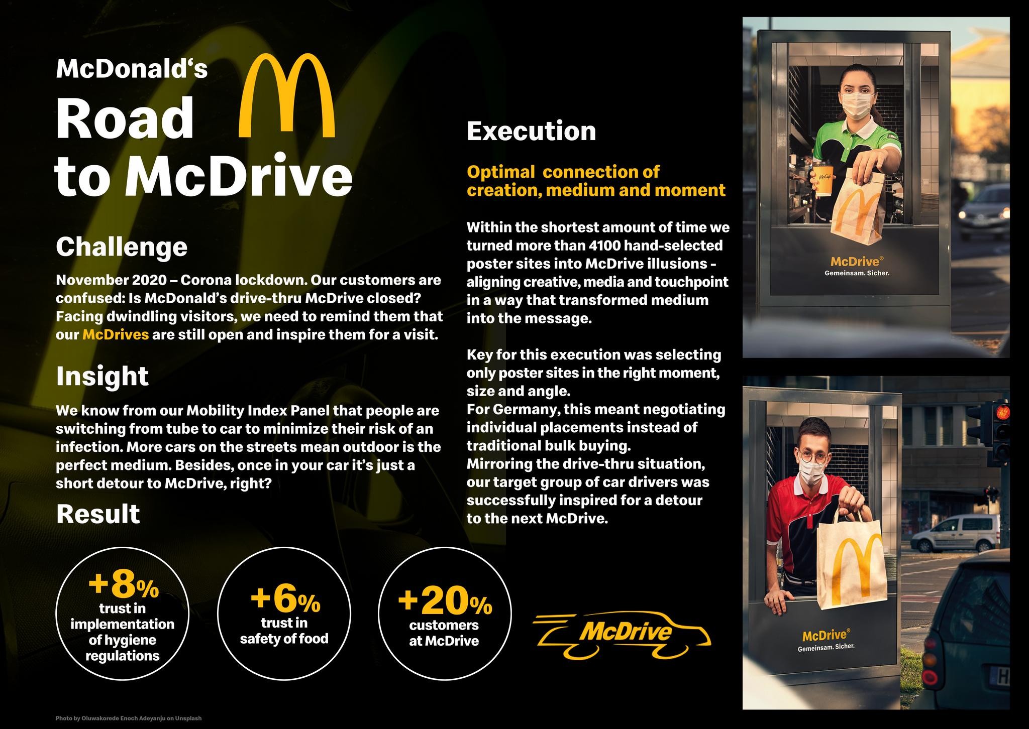 Road To McDrive | Campaign | THE WORK