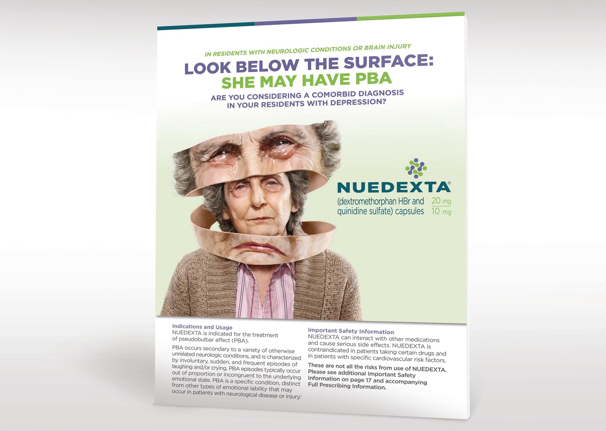 Nuedexta Print Campaign