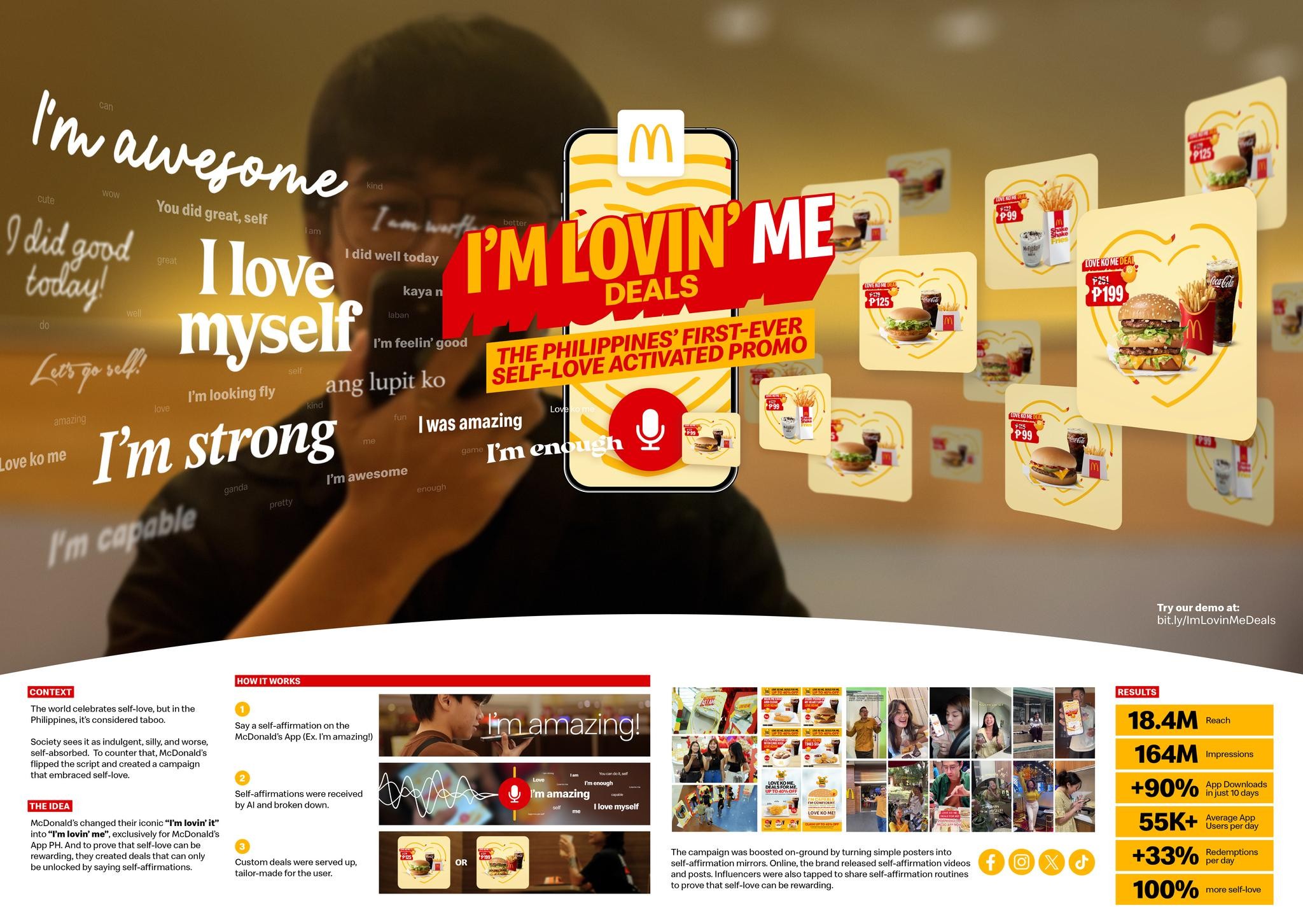 McDonald's App Love Ko Me (I'm Lovin' Me)