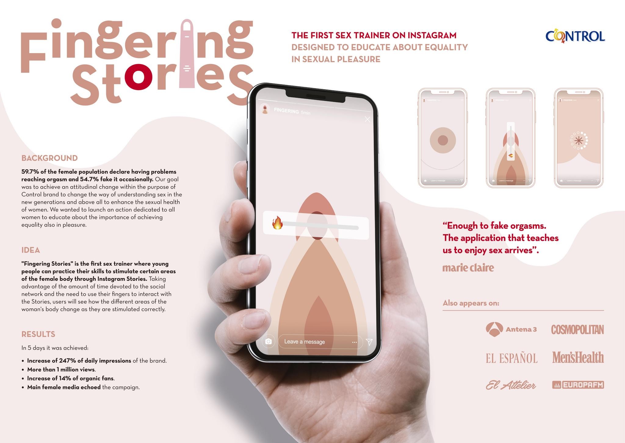 Fingering Stories | Campaign | THE WORK