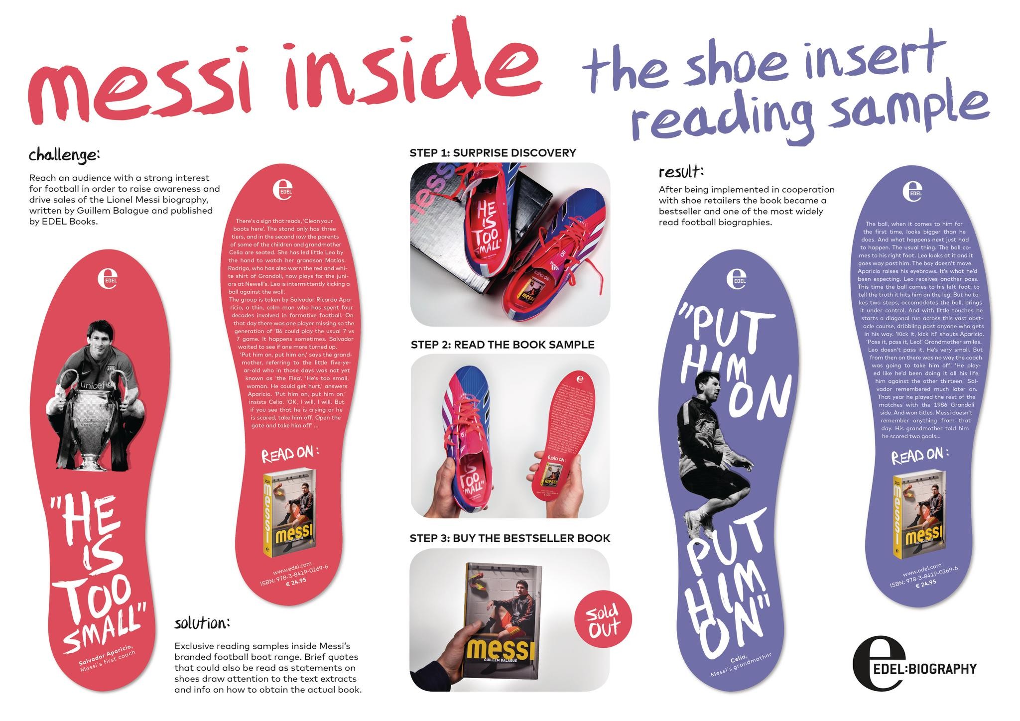 EDEL BOOKS - MESSI INSIDE - THE SHOE INSERT READING SAMPLE