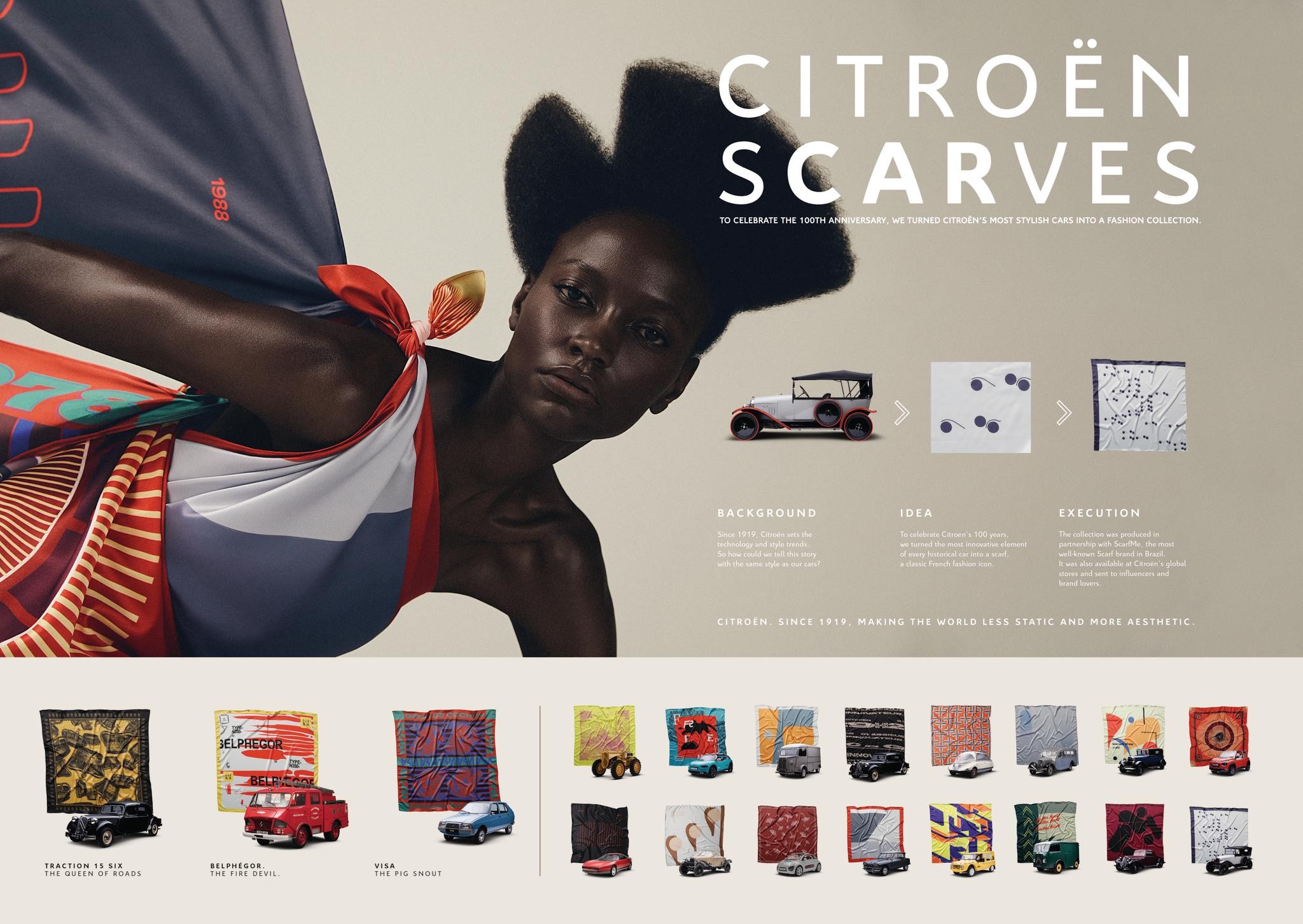 Citroen – A 100 years Scarves Collection  