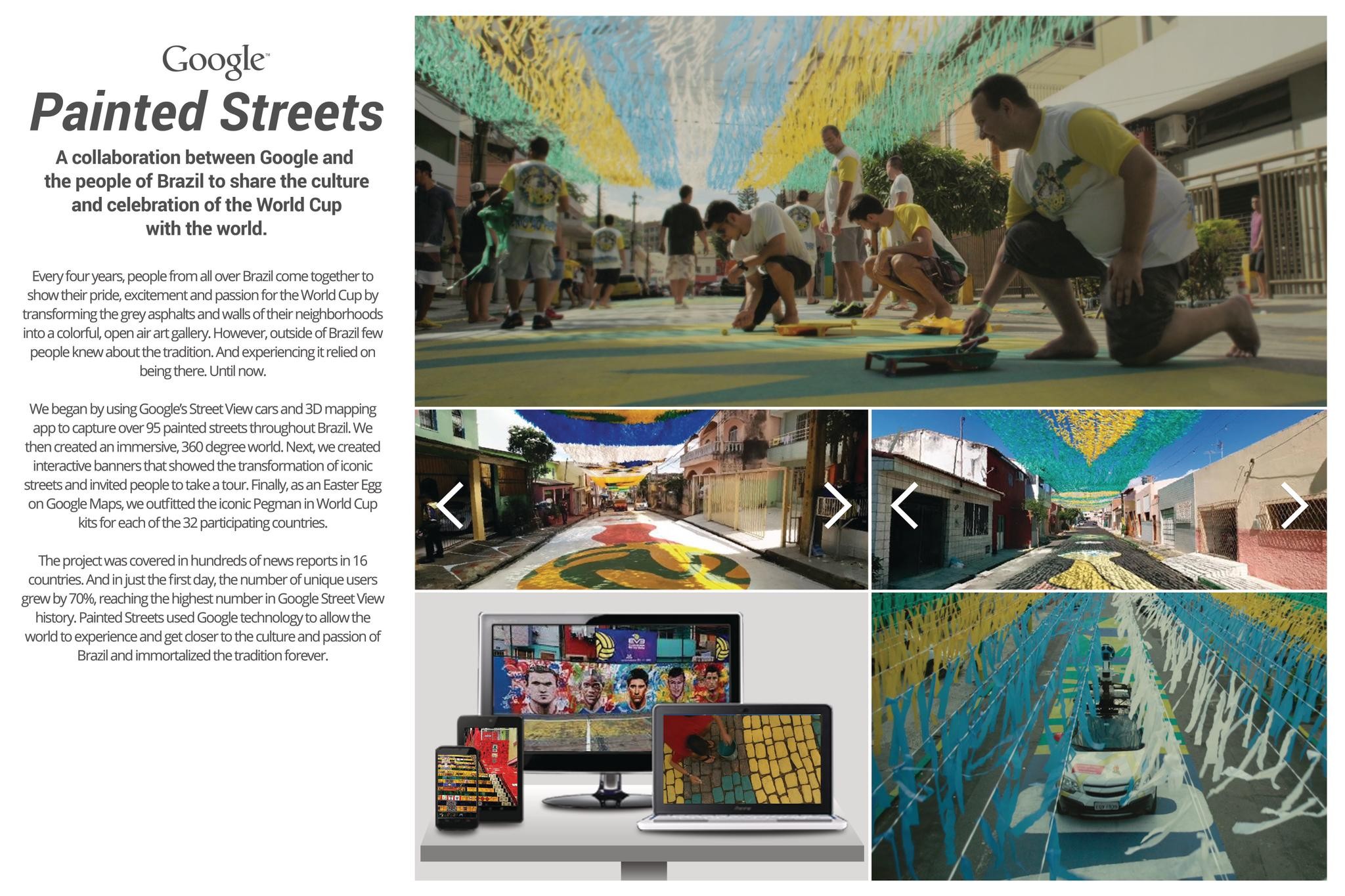 GOOGLE PAINTED STREETS