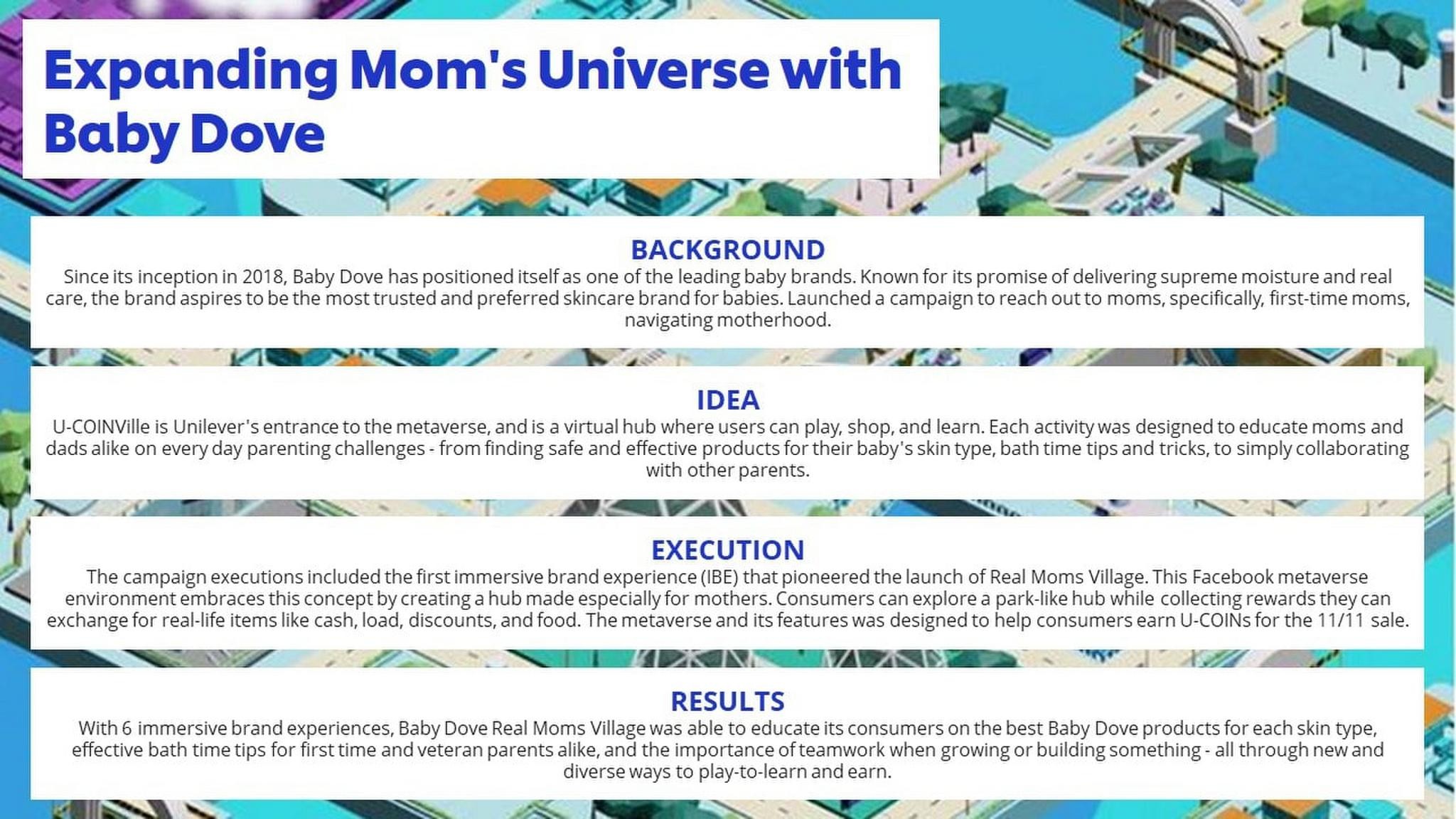 Real Mom's Village on Metaverse with Real Results