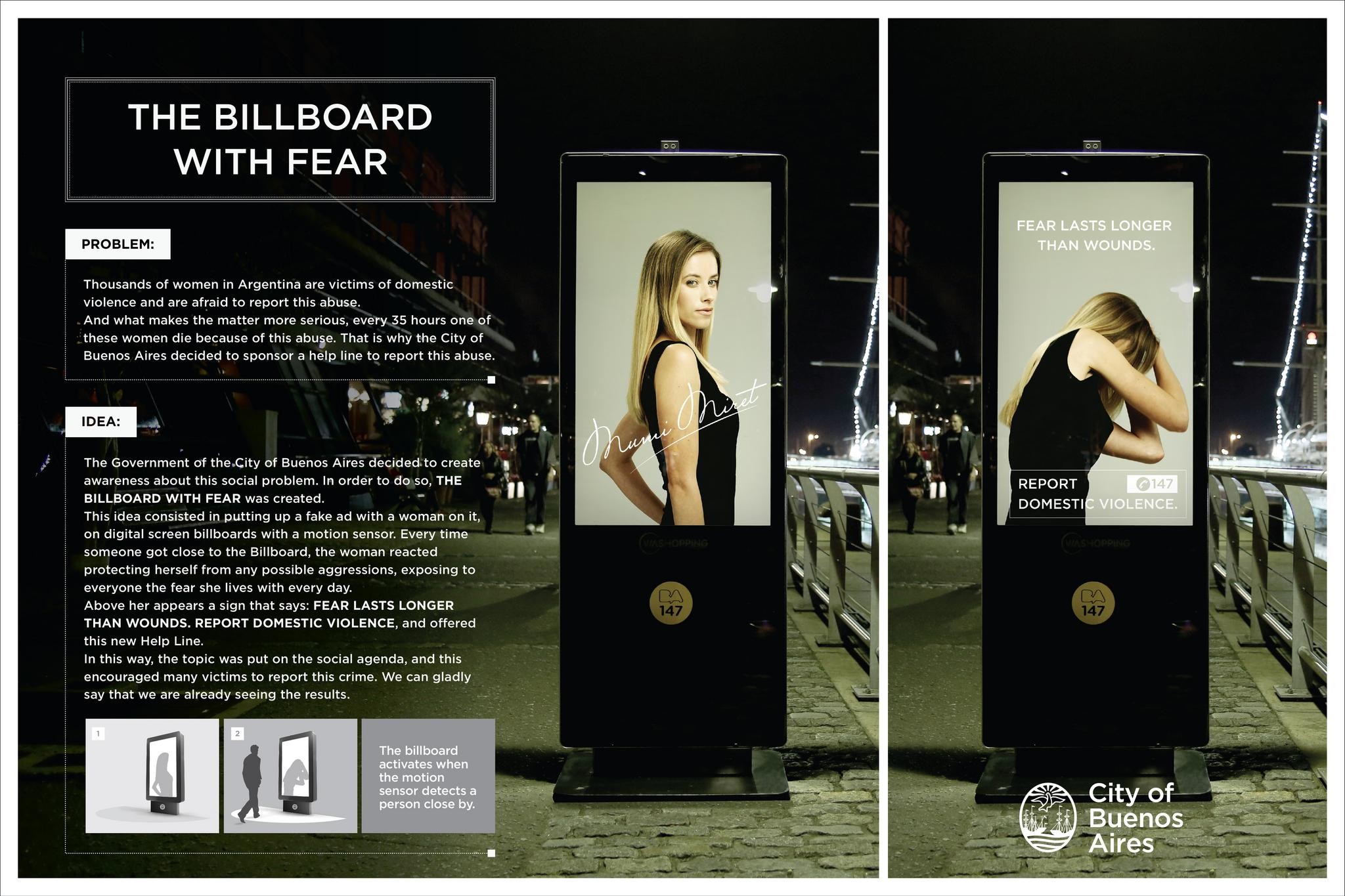 THE BILLBOARD WITH FEAR