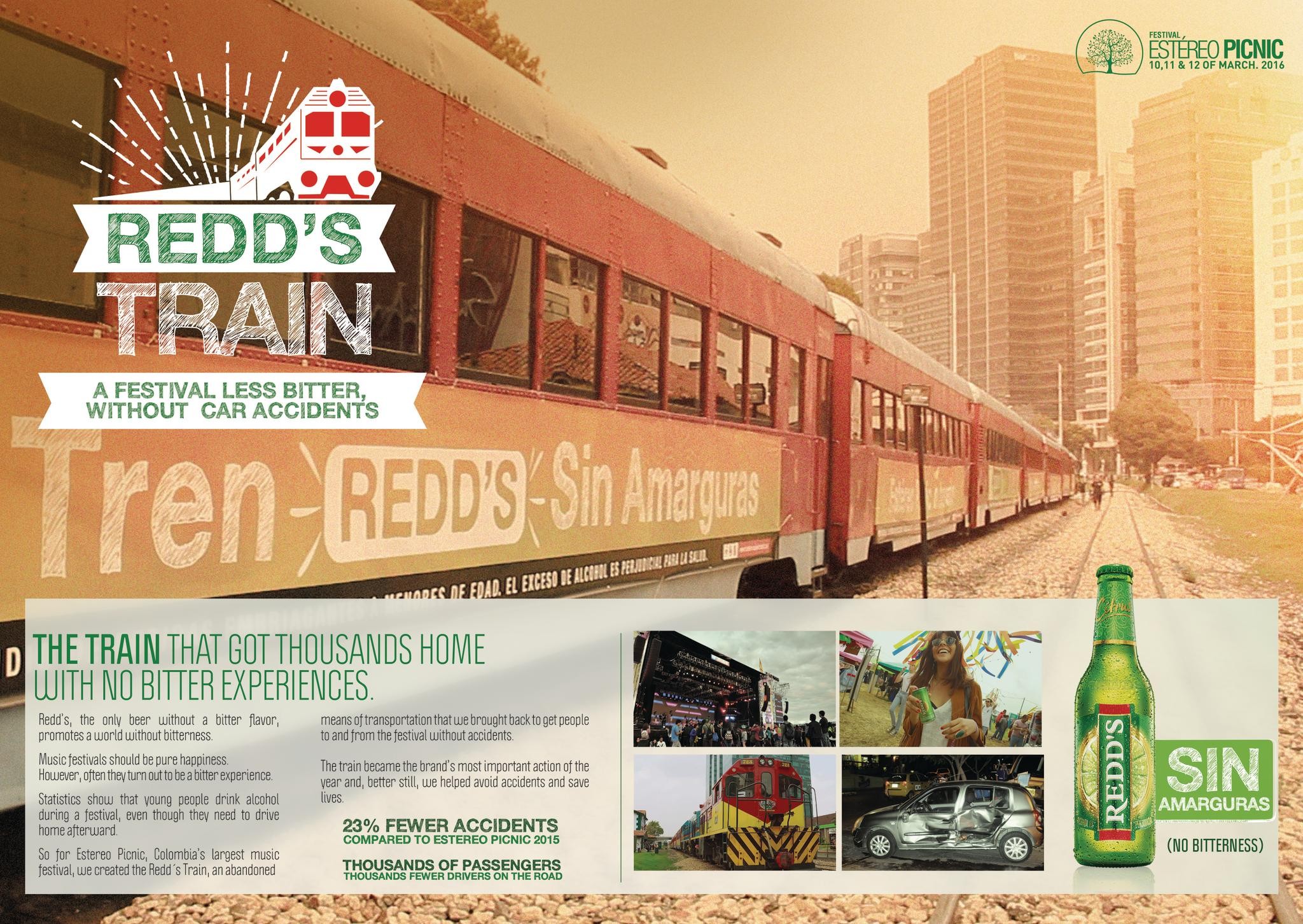 REDD´S TRAIN | Campaign | THE WORK