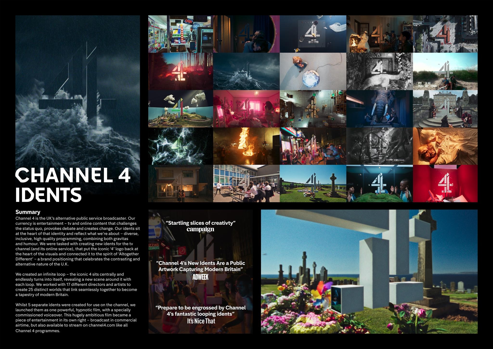 CHANNEL 4 IDENTS