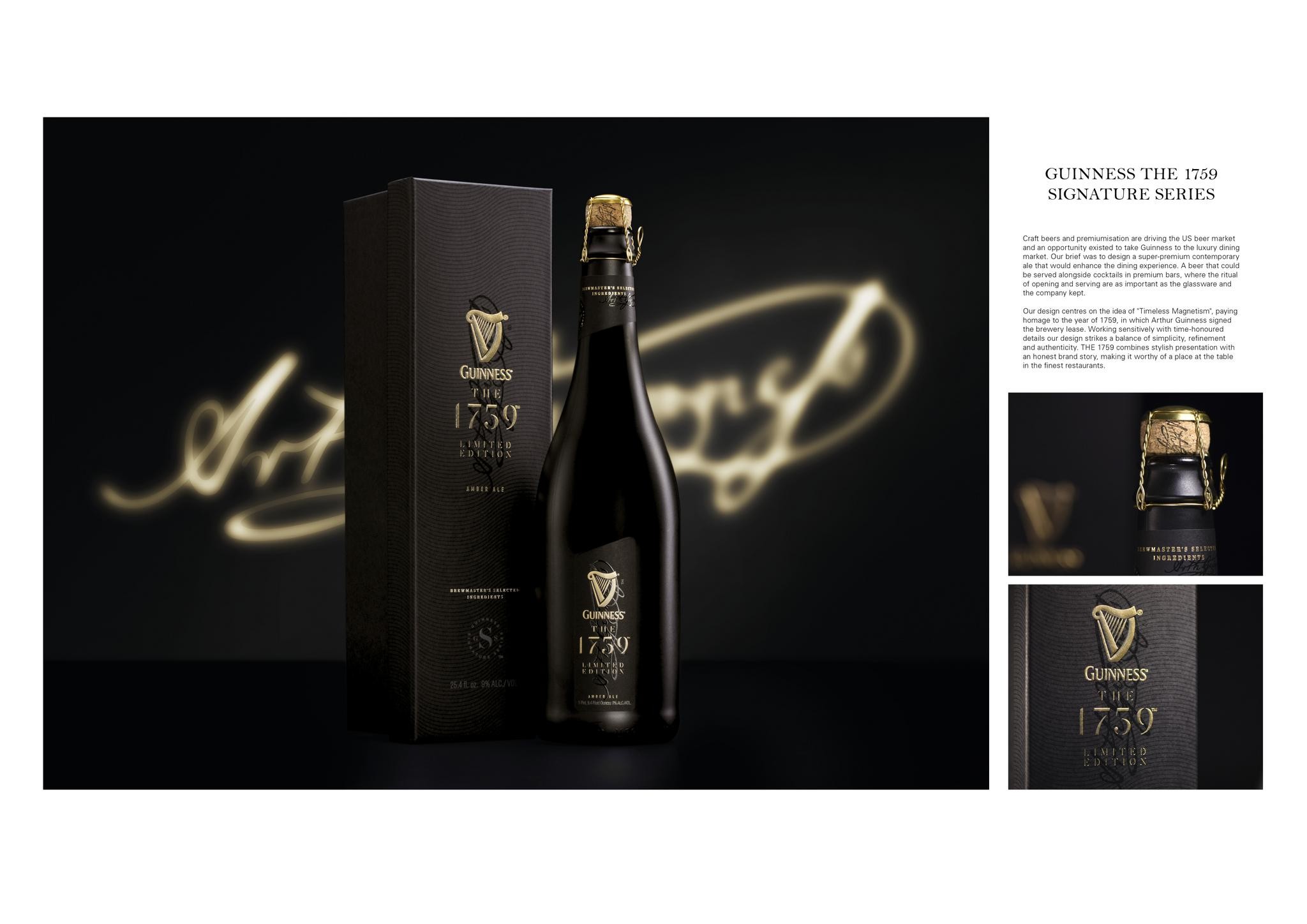 GUINNESS THE 1759 SIGNATURE SERIES