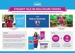 Lowe's Straight Talk on Healthcare Choices